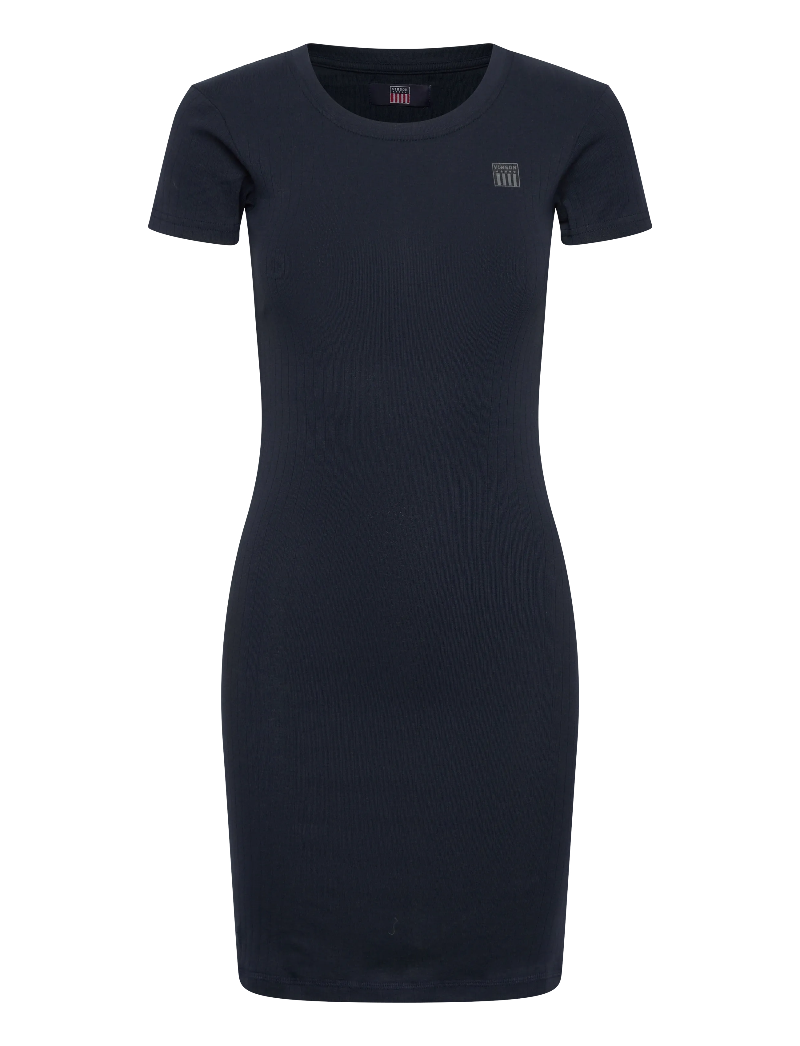 VINSON Suri Rib Vin W Kleid Navy - XS - Damen