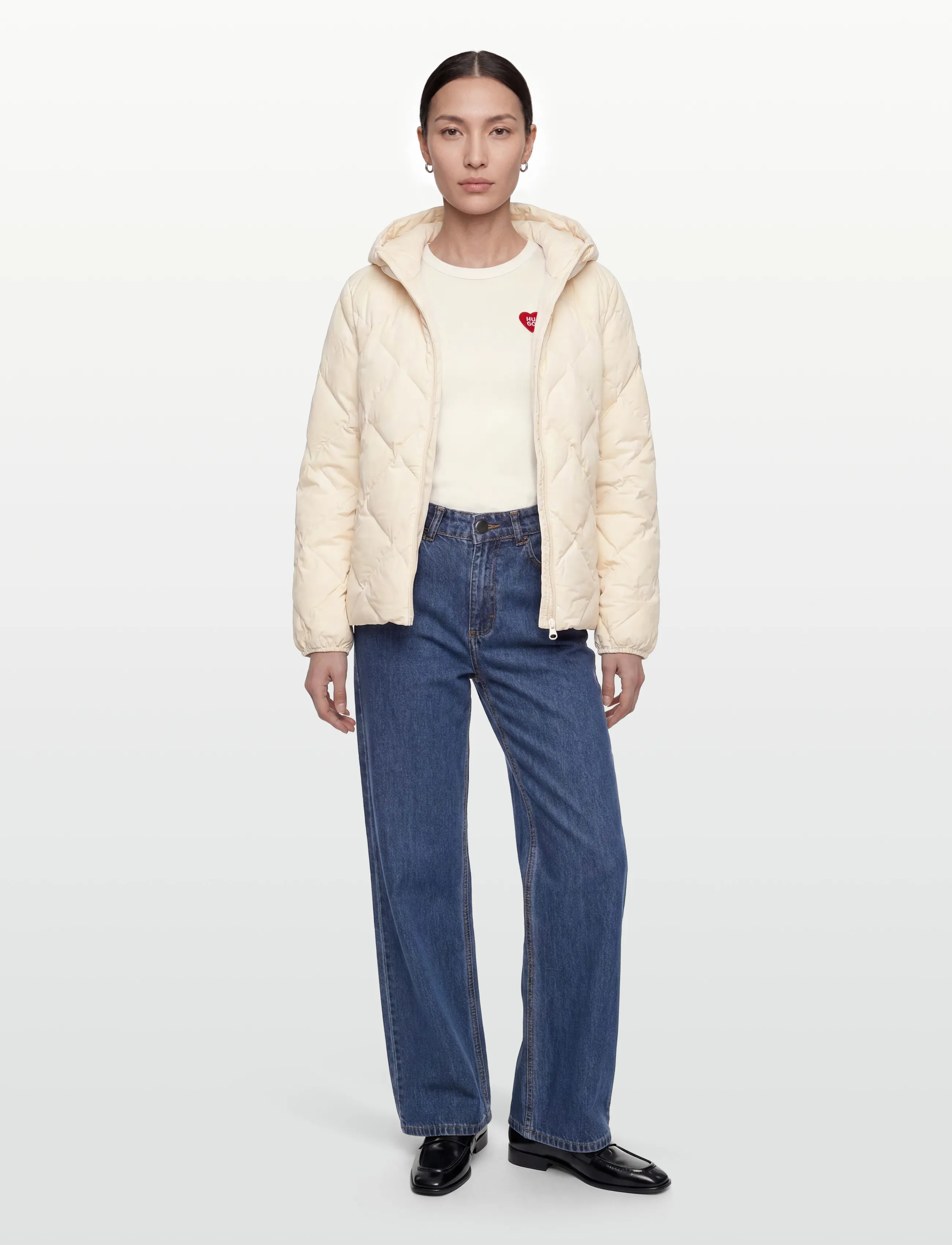VINSON - SUZIE PE VIN W OTW - overtøj - 13-0908tcx parchment - 0
