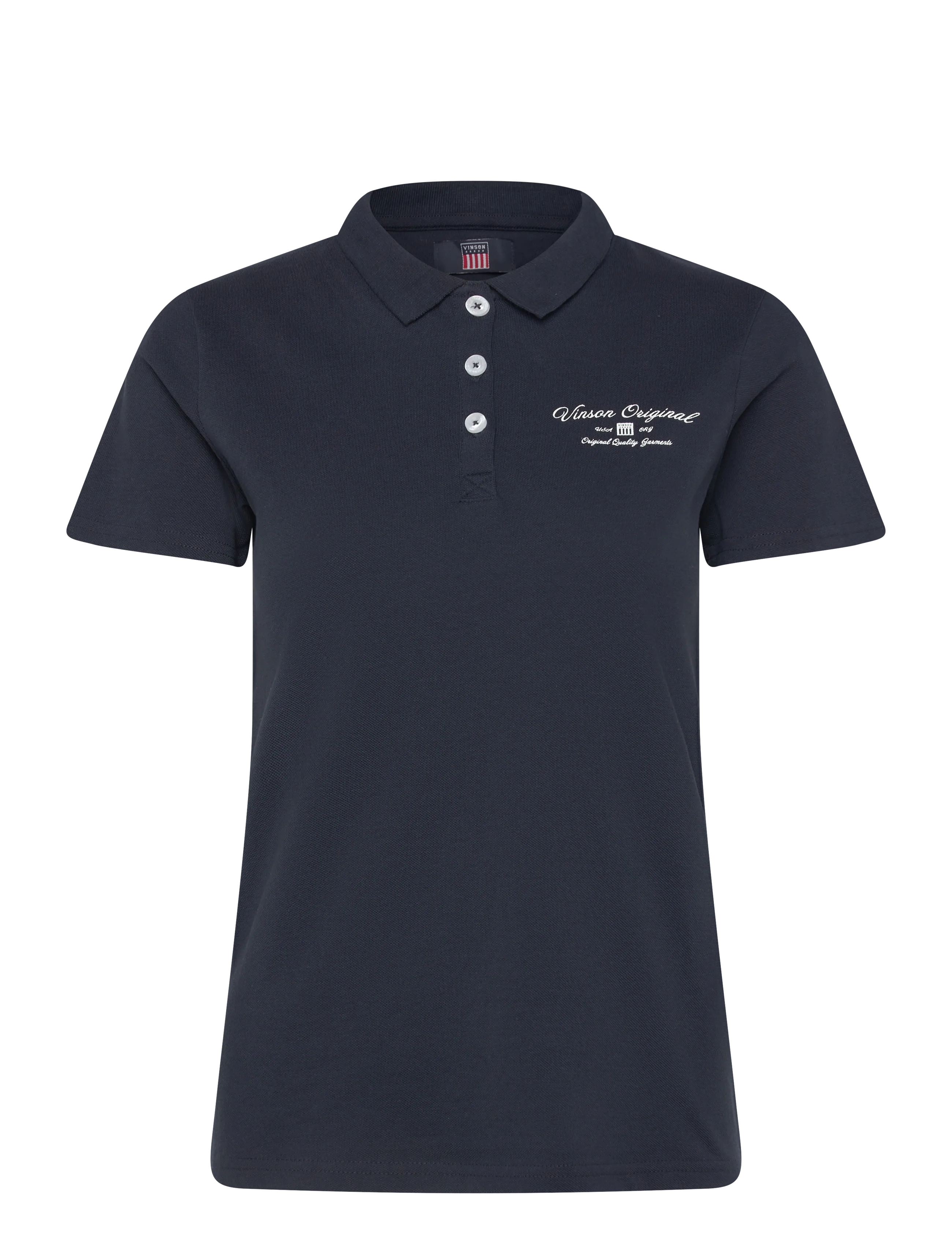 VINSON SAGE REG COT PQ VIN W POLO - Kläder - 19-4020TCX DARK SAPPHIRE / navy