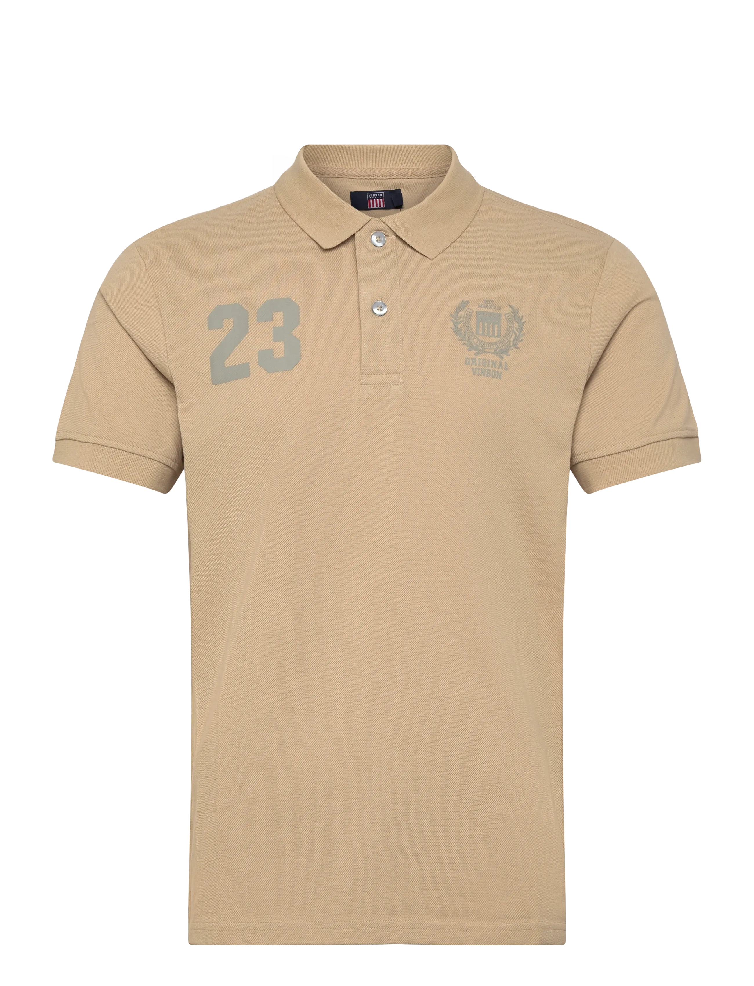 VINSON TRAVIS REG PQ VIN M POLO - Vinson - 15-1304TCX HUMUS / beige