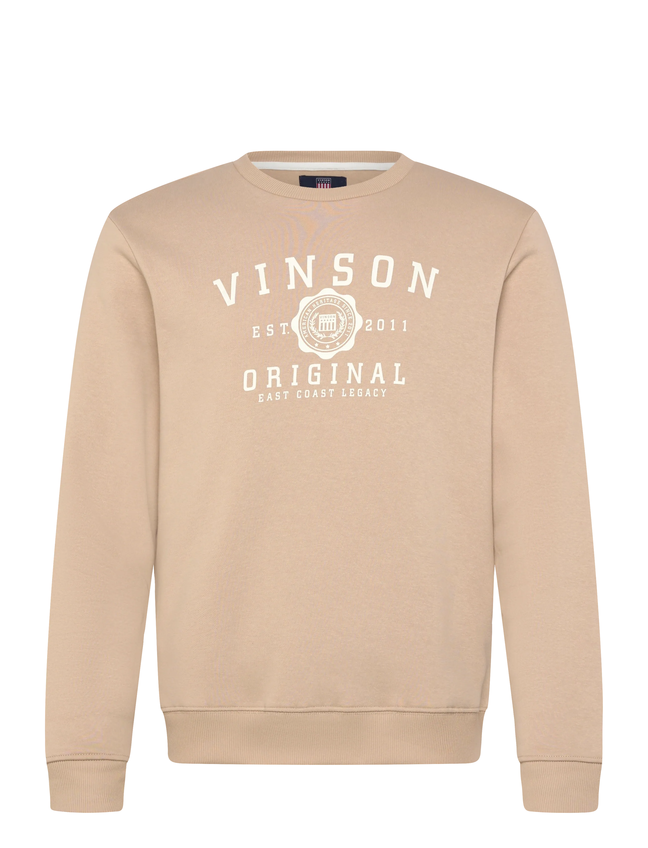 VINSON TOKE REG CW COT PE VIN M SW - Kläder - 15-1304TCX HUMUS / beige