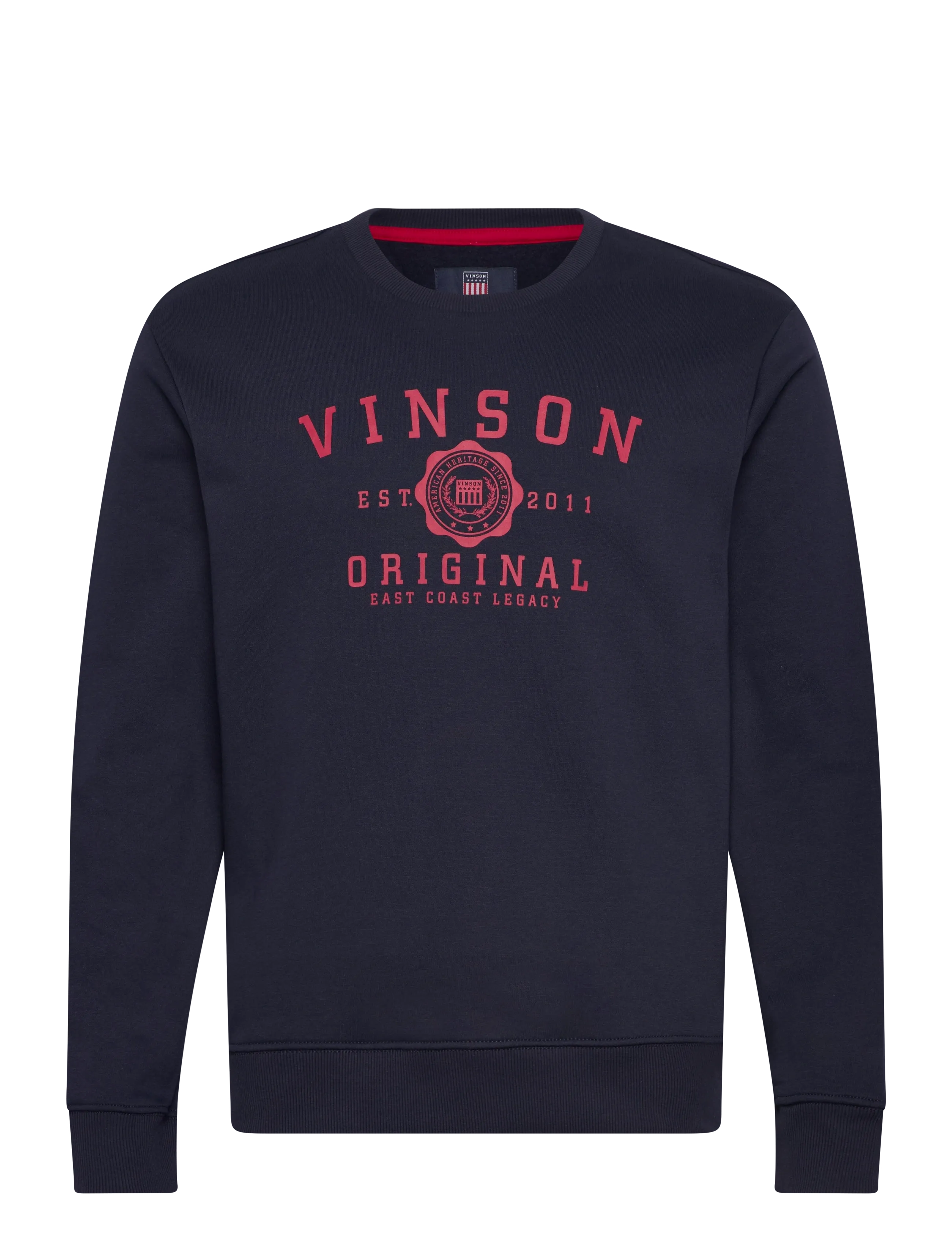 VINSON TOKE REG CW COT PE VIN M SW - Sweatshirts & huvtröjor - 19-4020TCX DARK SAPPHIRE / navy