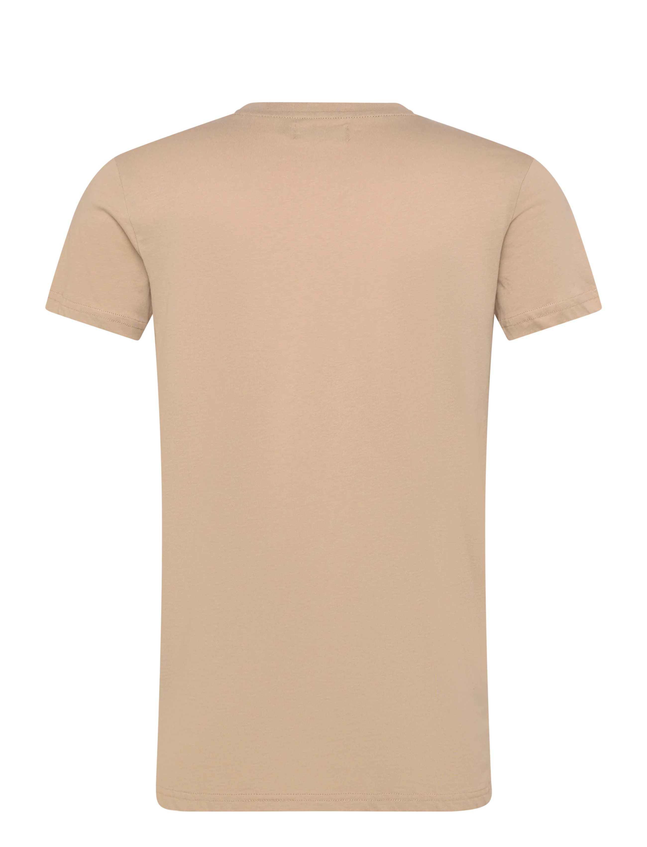 VINSON - VINSON SIMON REG TEE Men - laagste prijzen - 15-1304tcx humus - 1