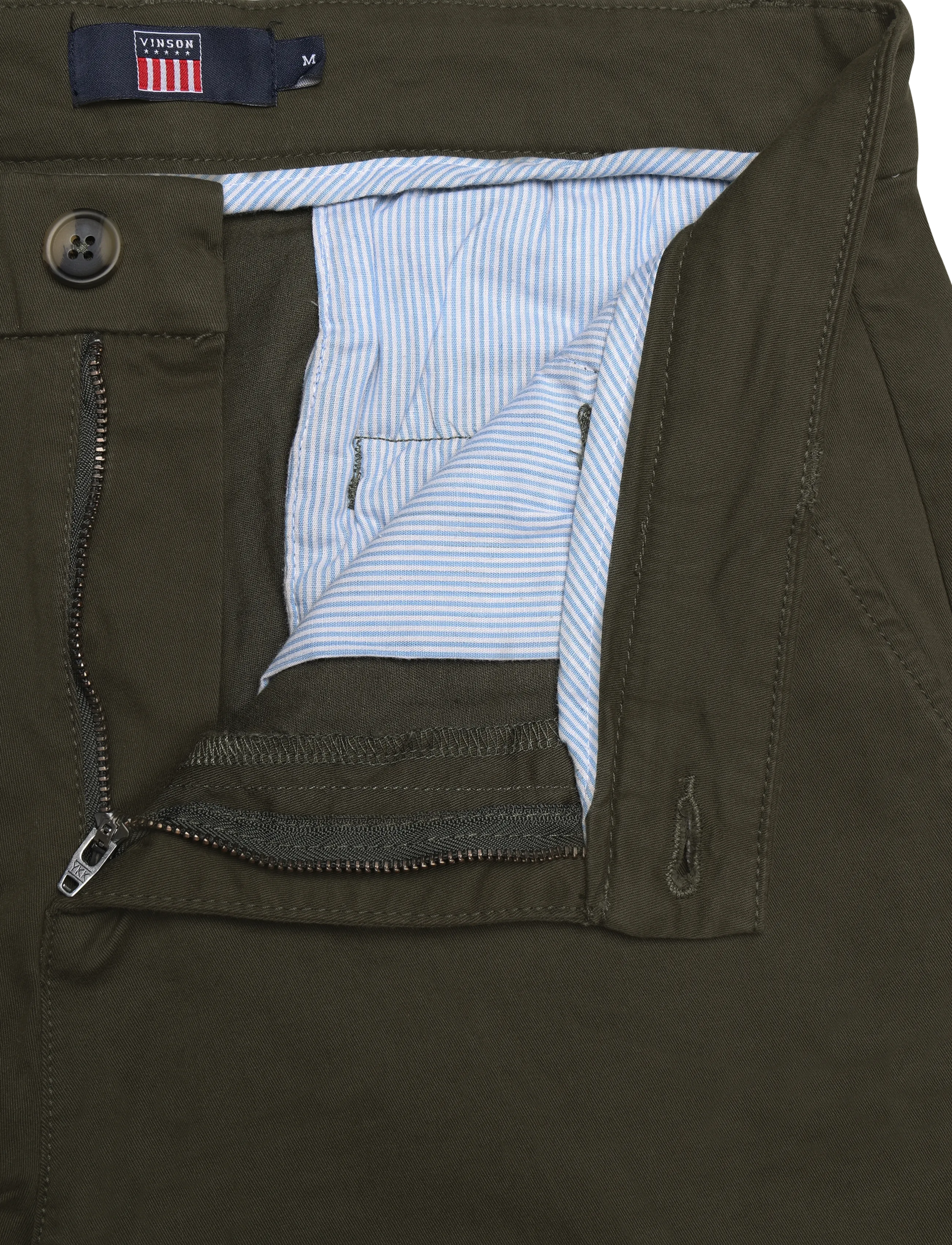 VINSON - Slater reg cot pe VIN M PANTS - püksid & teksad - forest night - 3