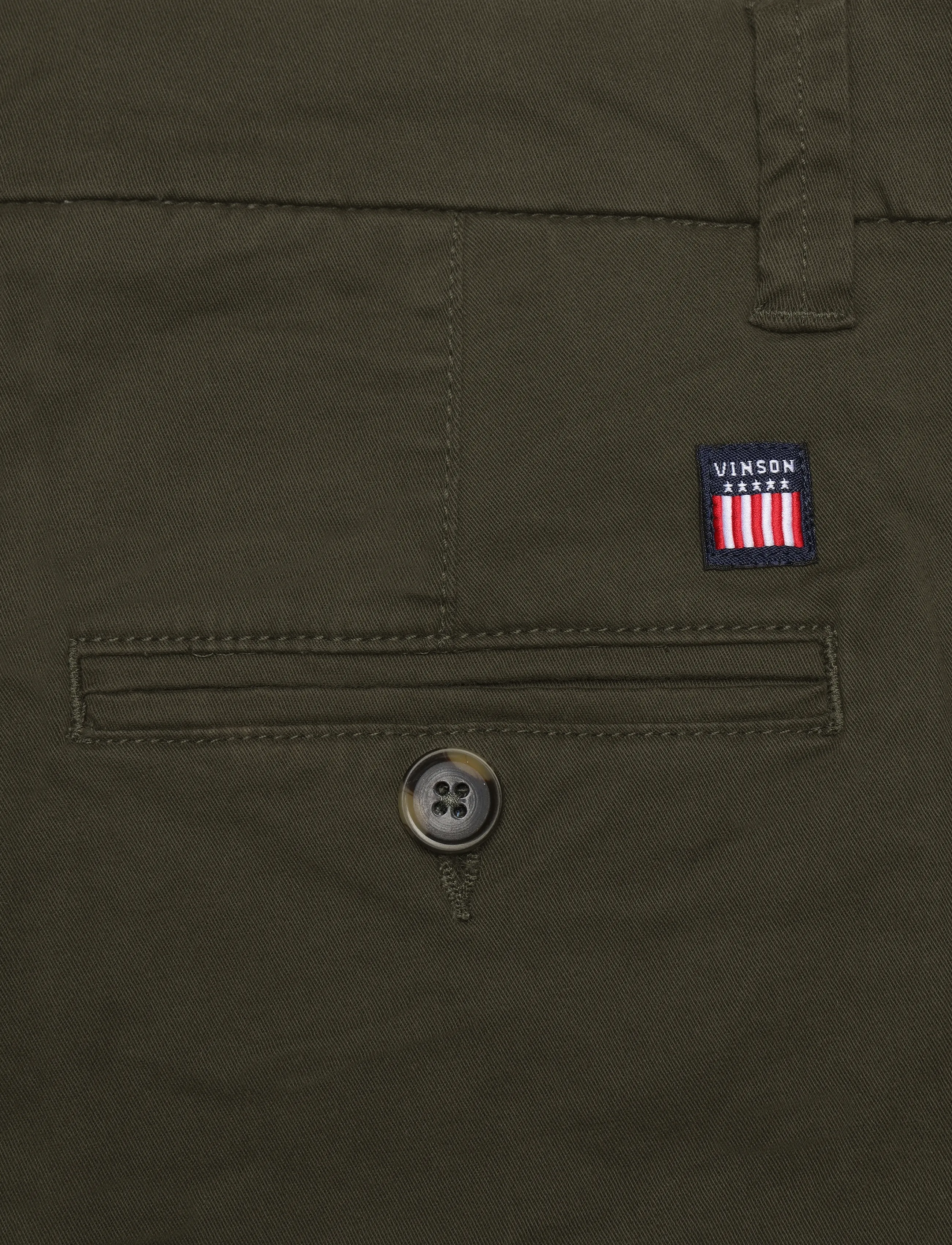 VINSON - Slater reg cot pe VIN M PANTS - püksid & teksad - forest night - 4