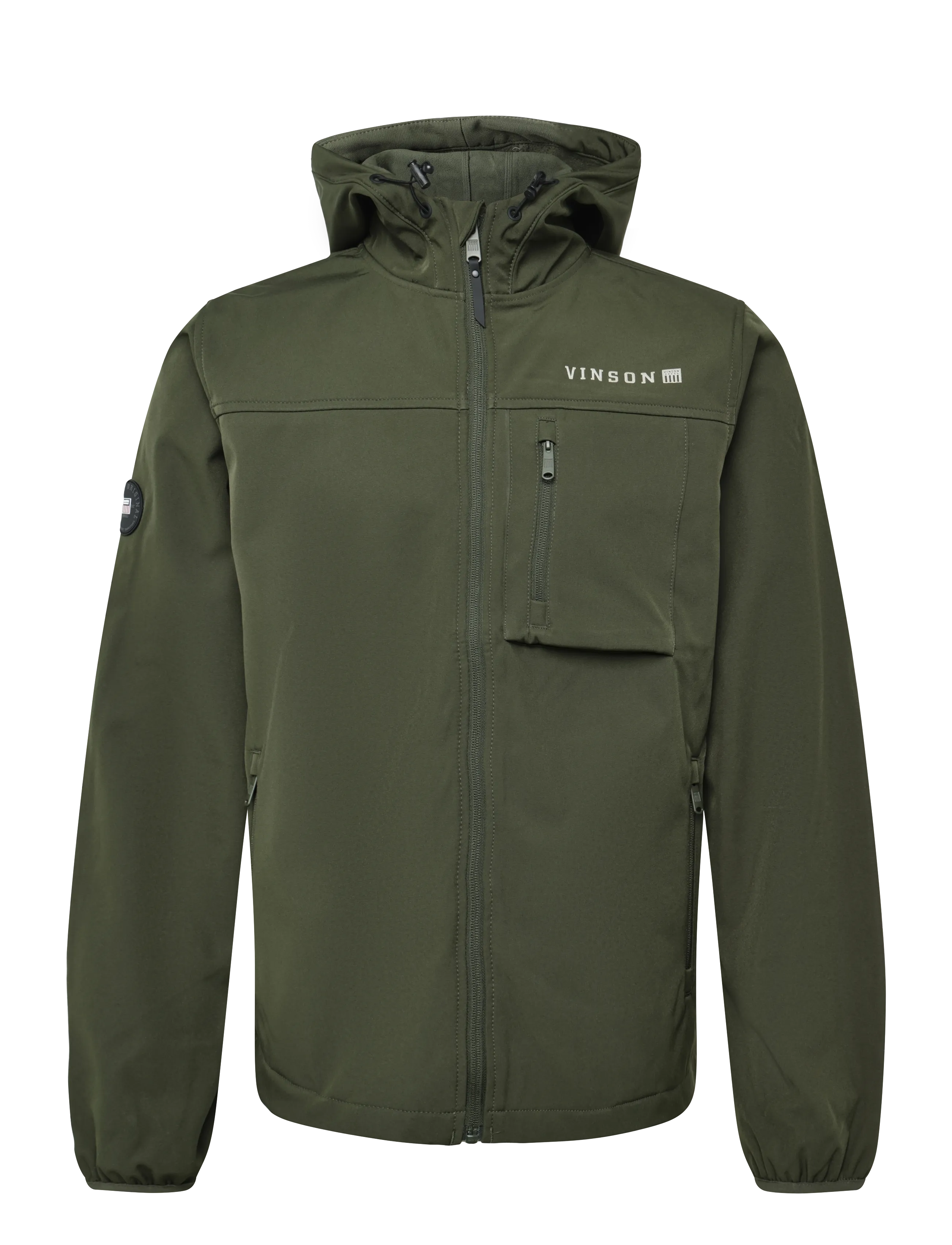 VINSON VMHUNTER JACKET HOOD OTW - Vinson - FOREST NIGHT / khaki/green