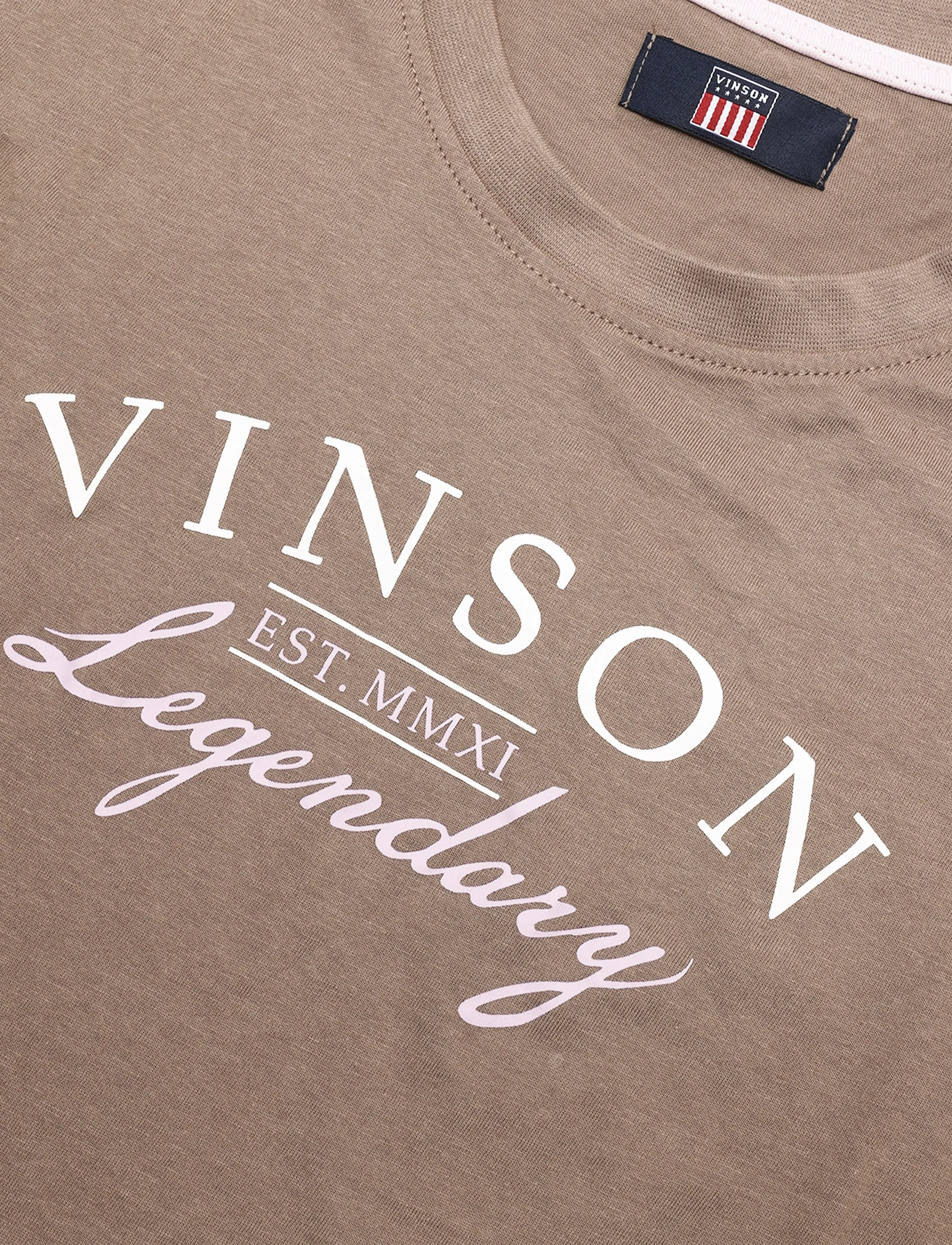VINSON - VWHOLIE TOP SHS JRS - herbstliche kleidung - walnut - 2