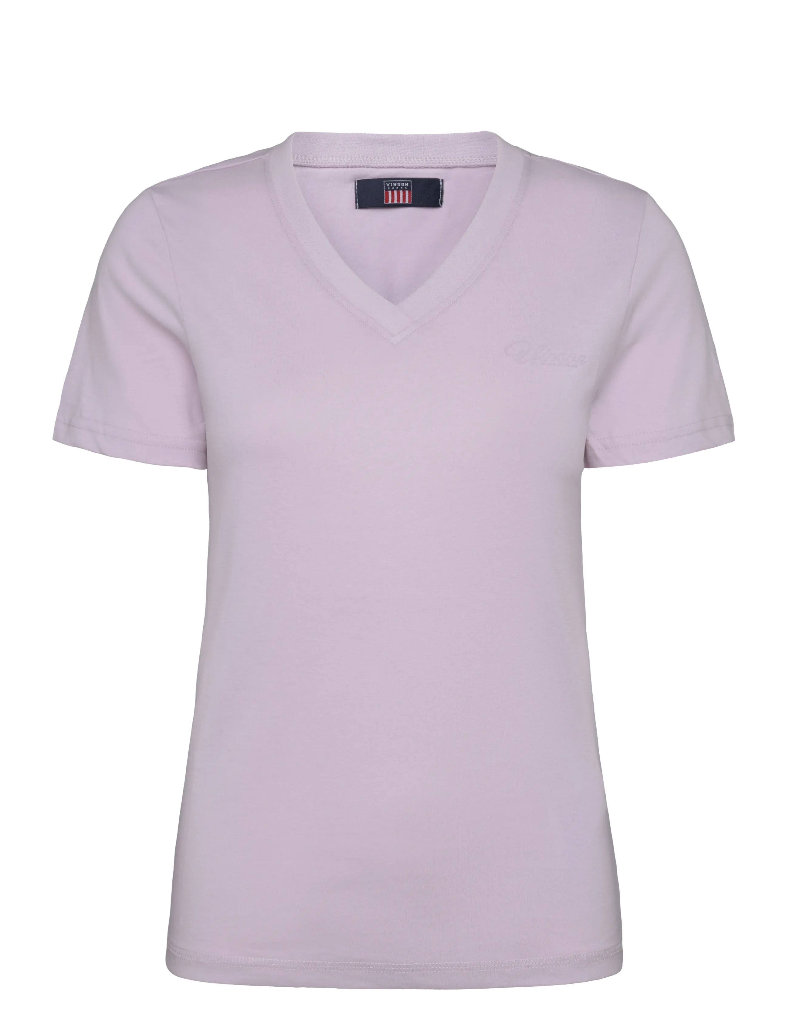 VINSON VWHERA TOP SHS V-NECK JRS - Clothing - FAIR ORCHID / purple