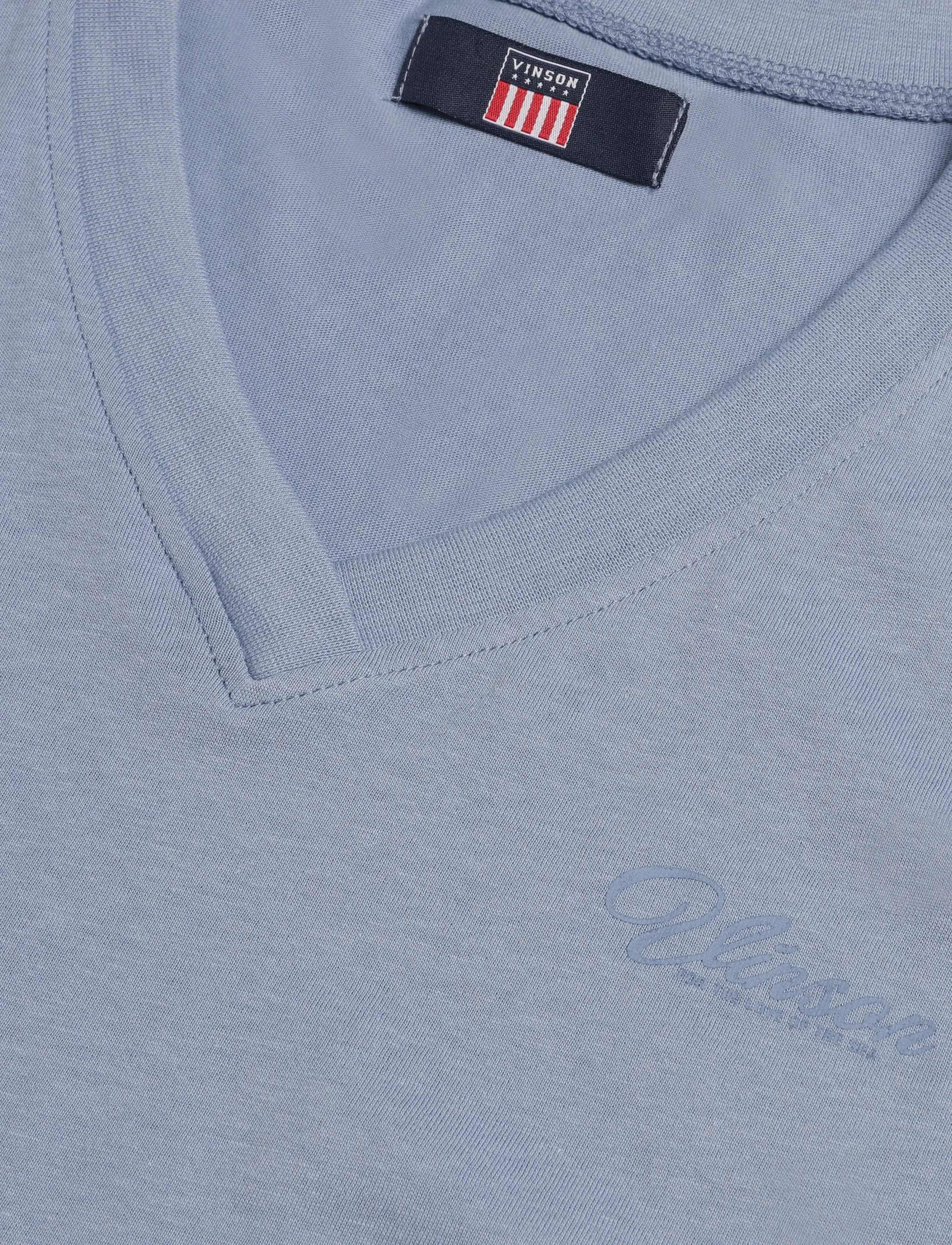 VINSON - VWHERA TOP SHS V-NECK JRS - sügisesed riided - infinity - 2