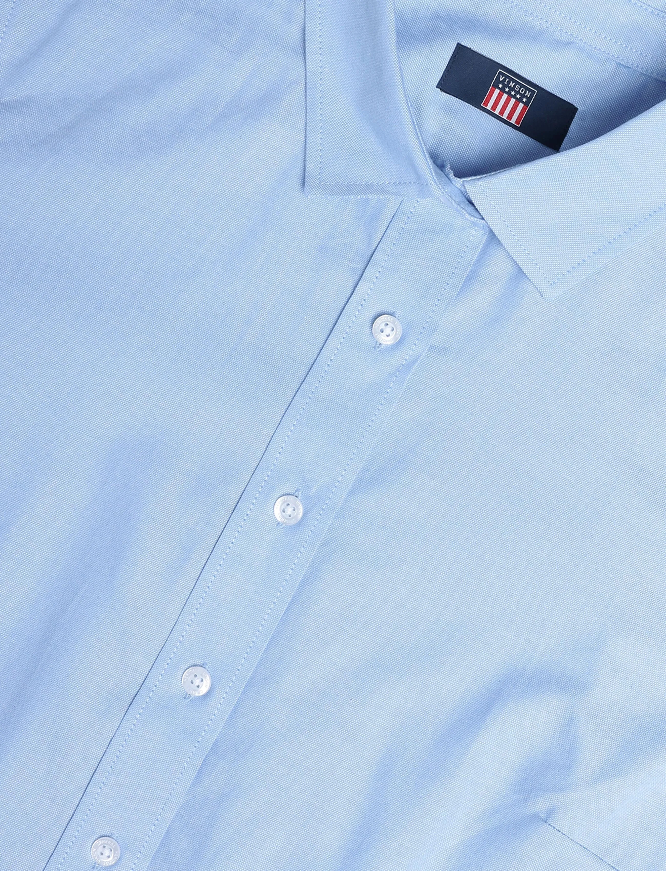 VINSON - VWHILARY SHIRT WVN - long-sleeved shirts - light blue - 2