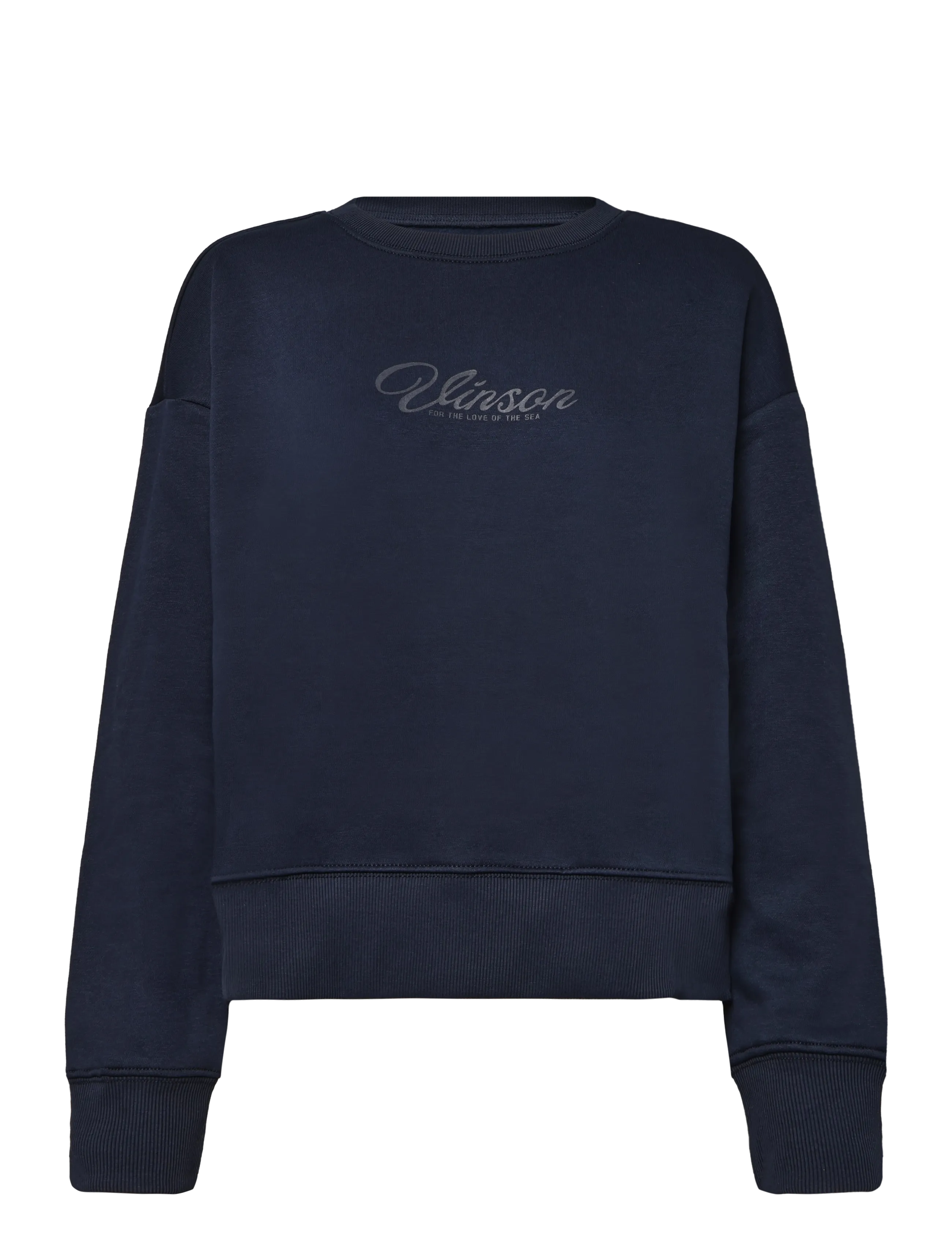 VINSON VWHANNE TOP LOOSE O-NECK SWT - Vinson - DARK SAPPHIRE / navy