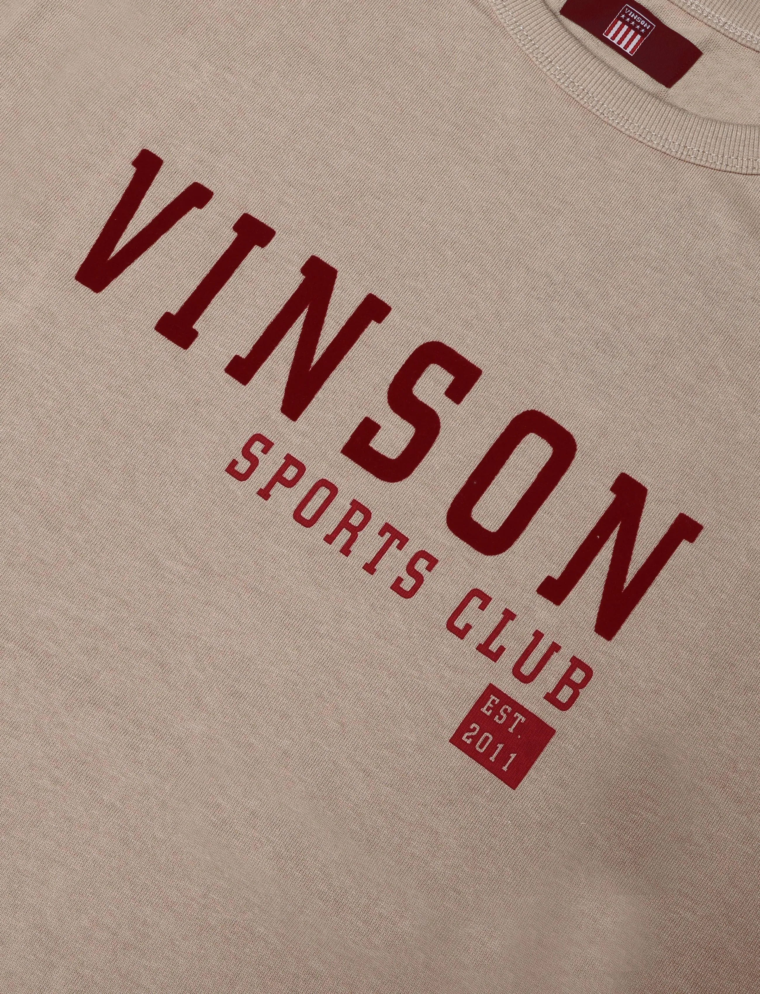 VINSON - VMHOLDEN TOP SHS JRS - t-shirts - humus - 2