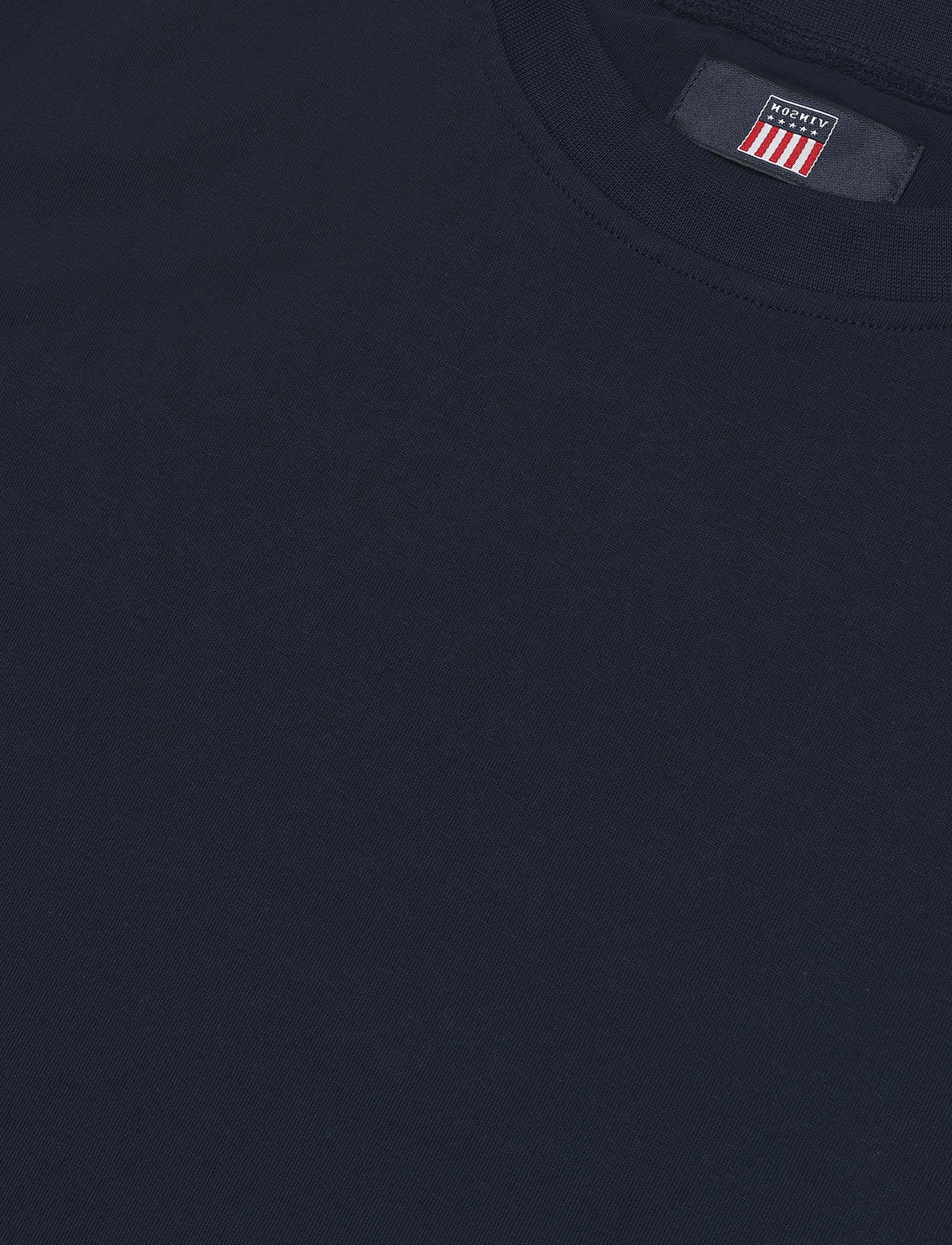 VINSON - VMHUBERT TOP SHS JRS - t-shirts - dark sapphire - 2