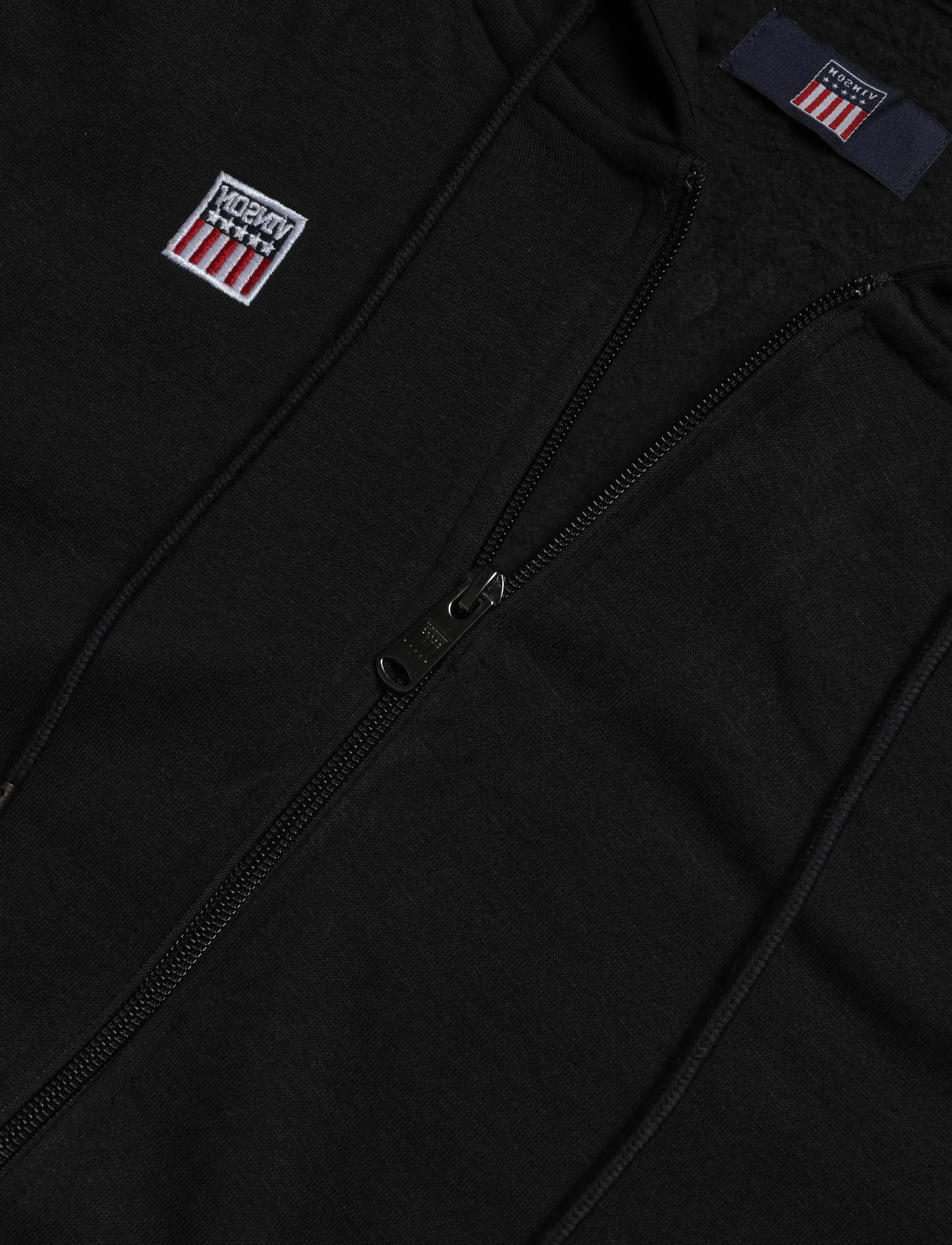 VINSON - VMHENRY TOP ZIP HOOD SWT - herbstersparnisse - tap shoe - 2