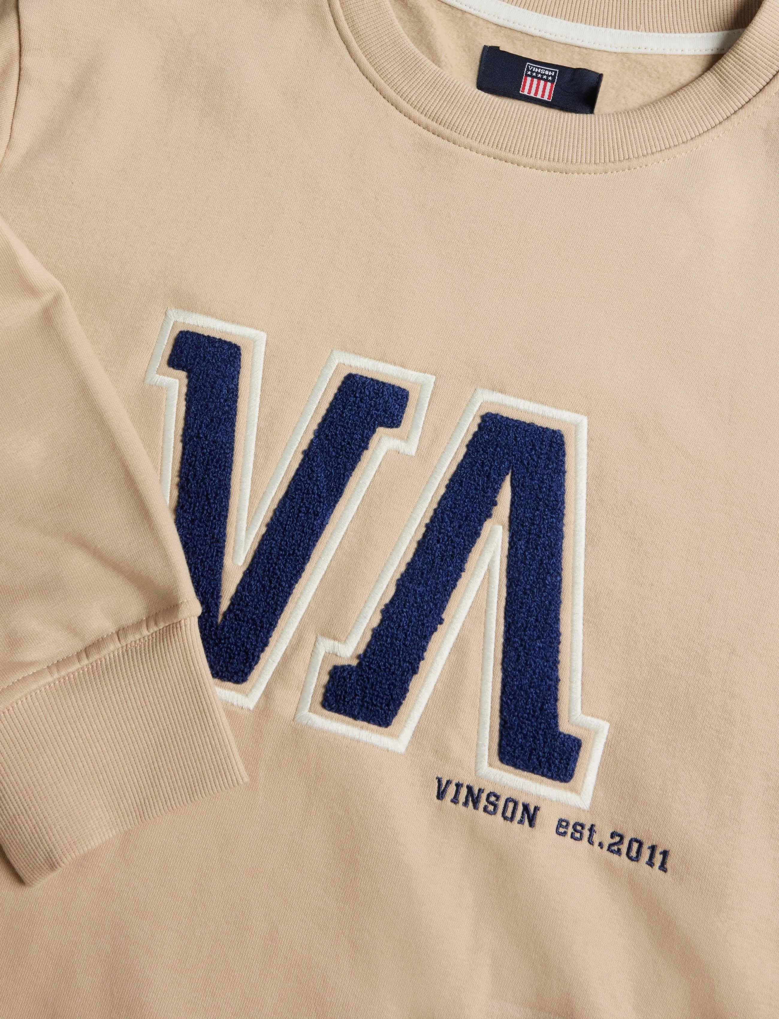 VINSON - VMHEATH TOP O-NECK SWT - autumn savings - humus - 2