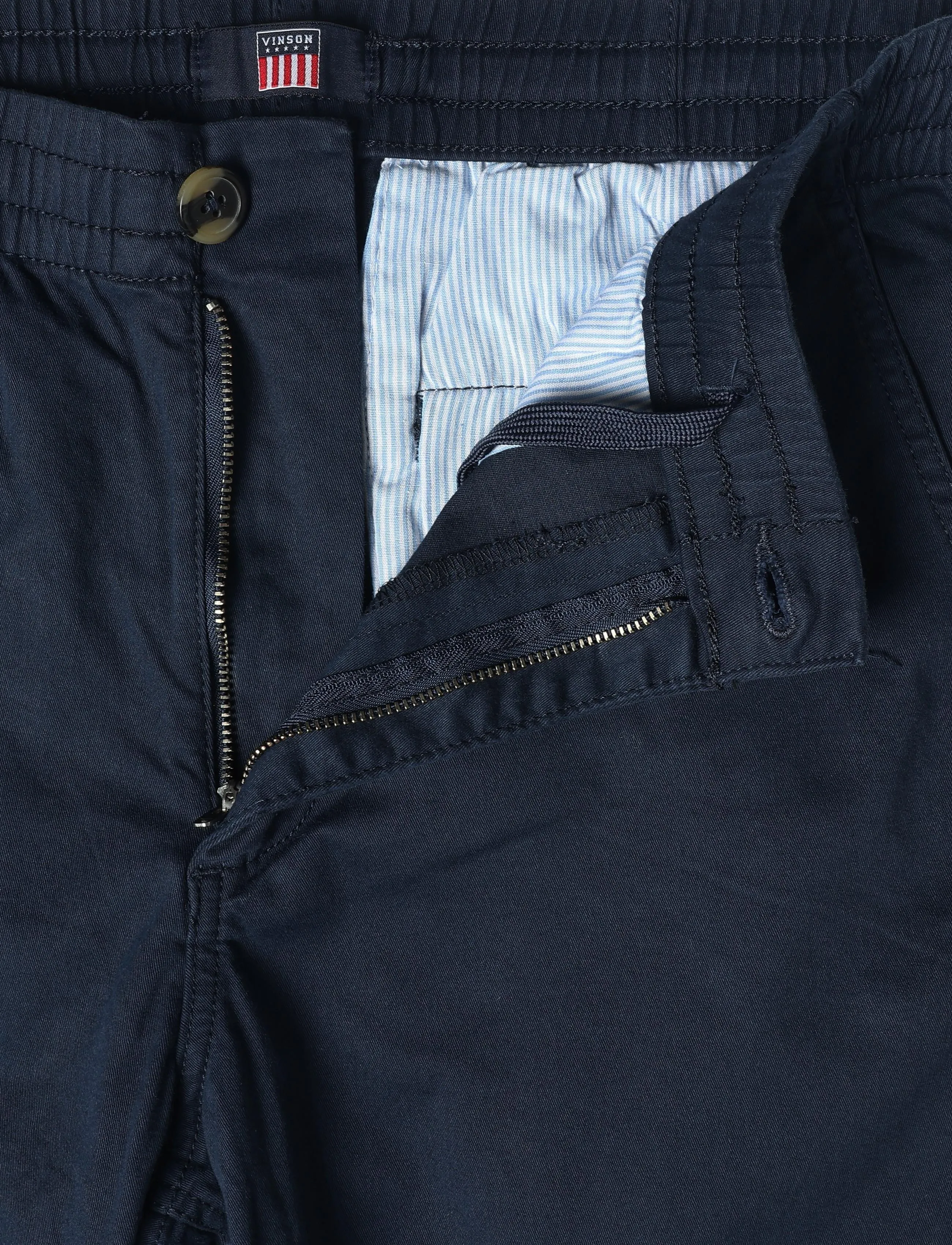 VINSON - VMHARLEY PANTS WVN - trousers & jeans - dark sapphire - 2
