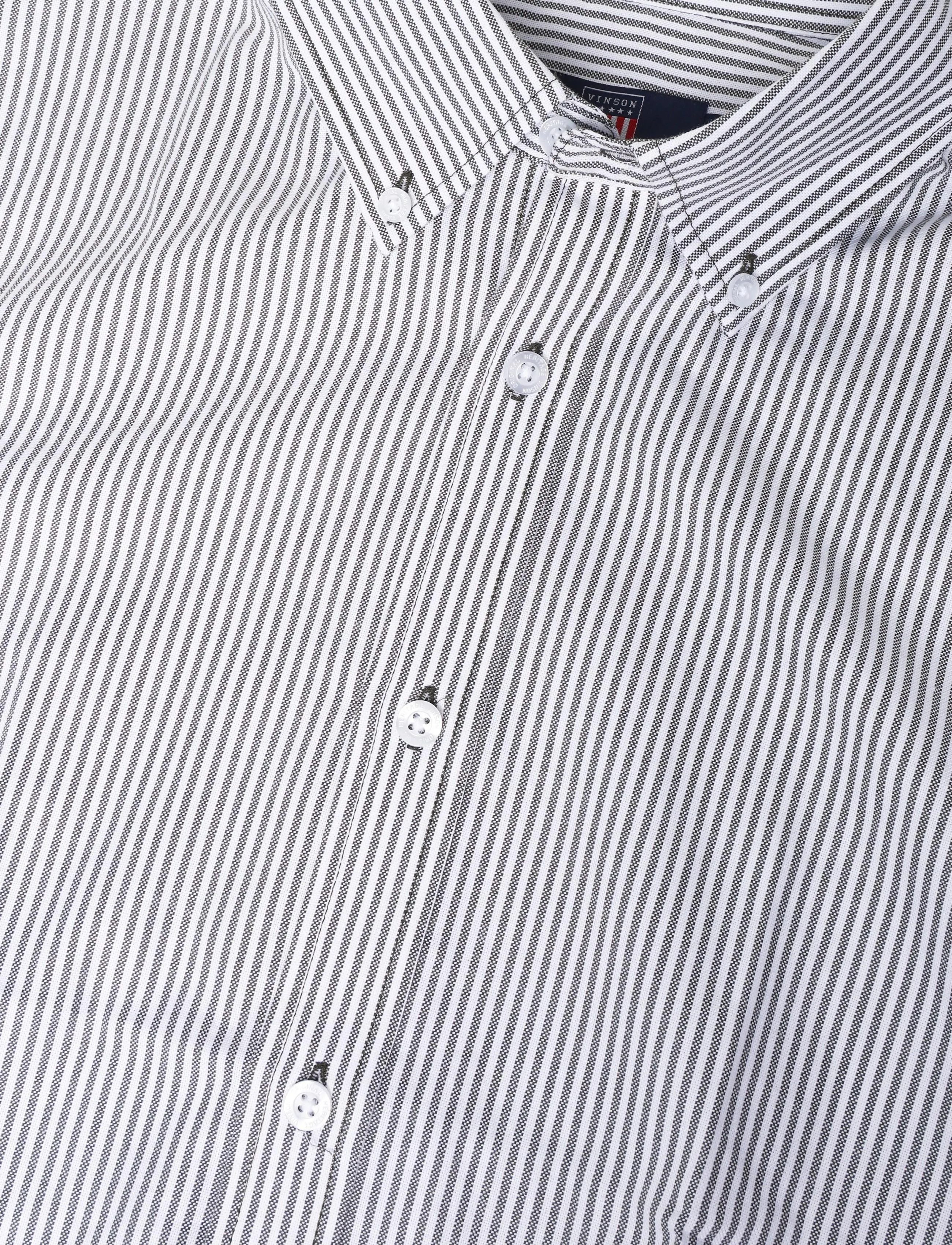 VINSON - VMDIEGO SHIRT WVN - män - forest night stripe - 2