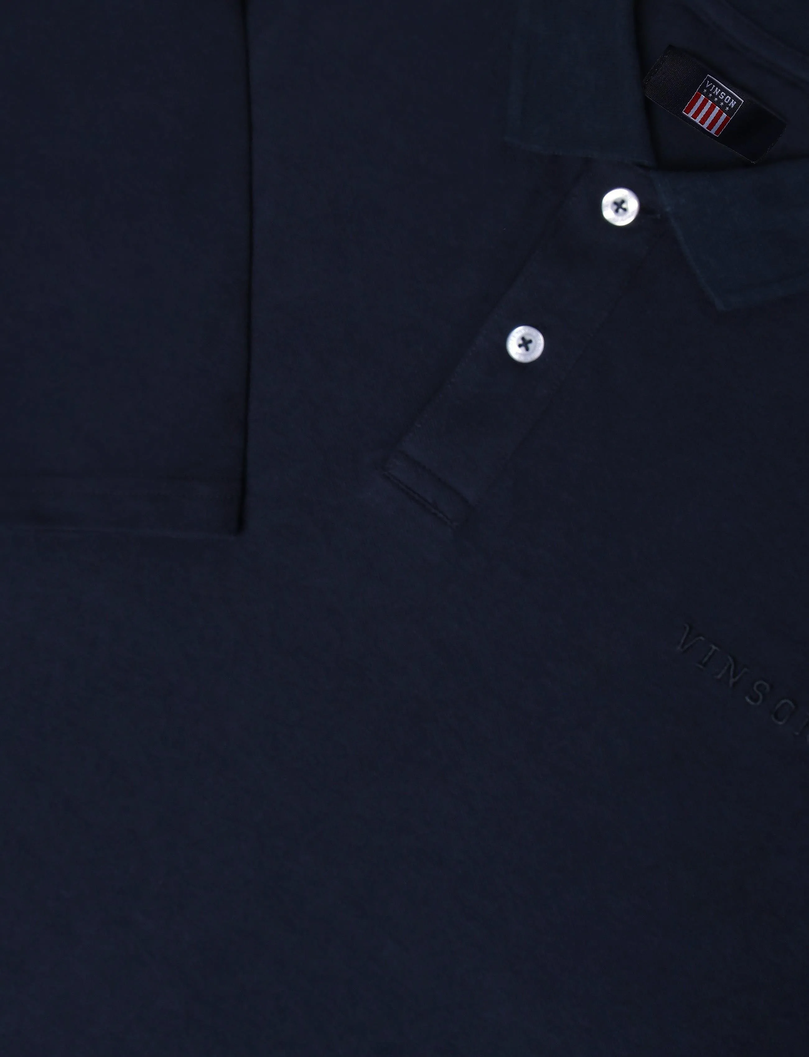 VINSON - VMHENNING POLO LS PIQ - langärmelig - dark sapphire - 2