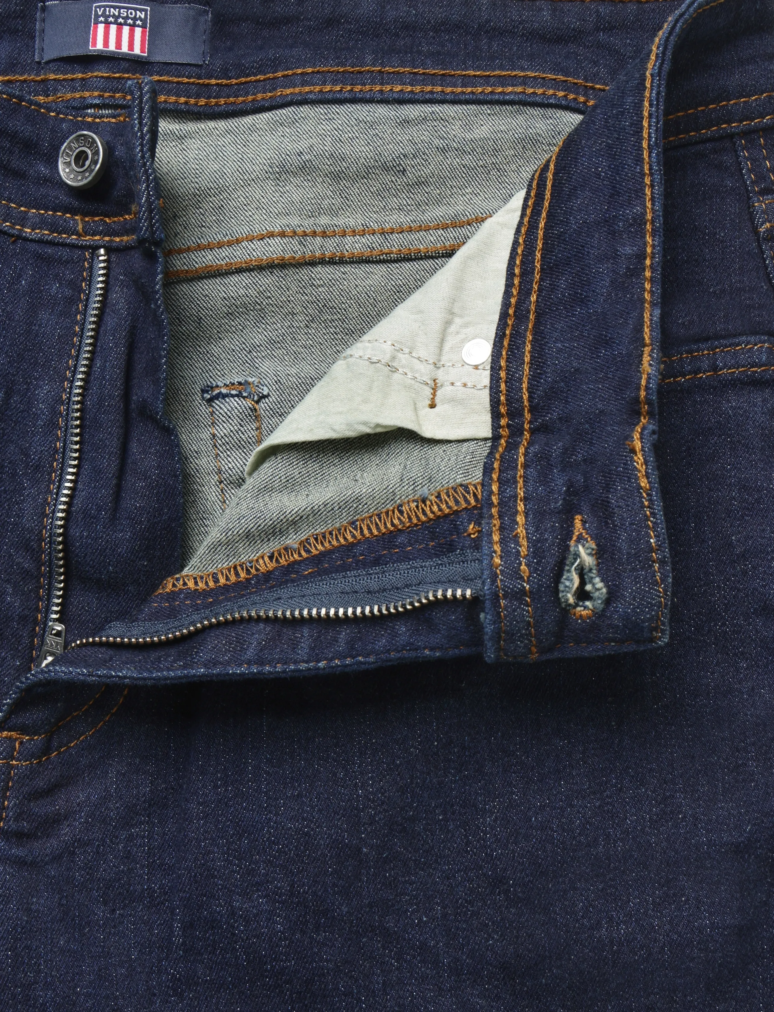 VINSON - VMSutton JEANS REG DNM - trousers & jeans - dark blue l32 - 3