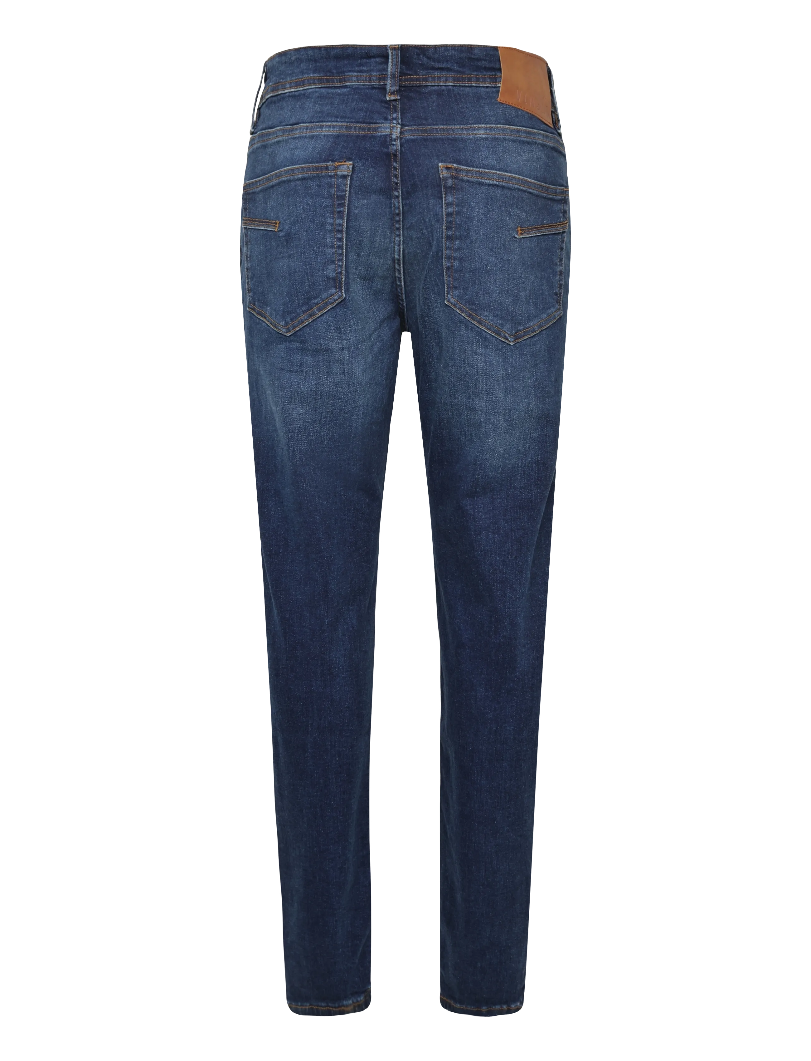 VINSON - VMSutton JEANS REG DNM - trousers & jeans - mid blue l32 - 1
