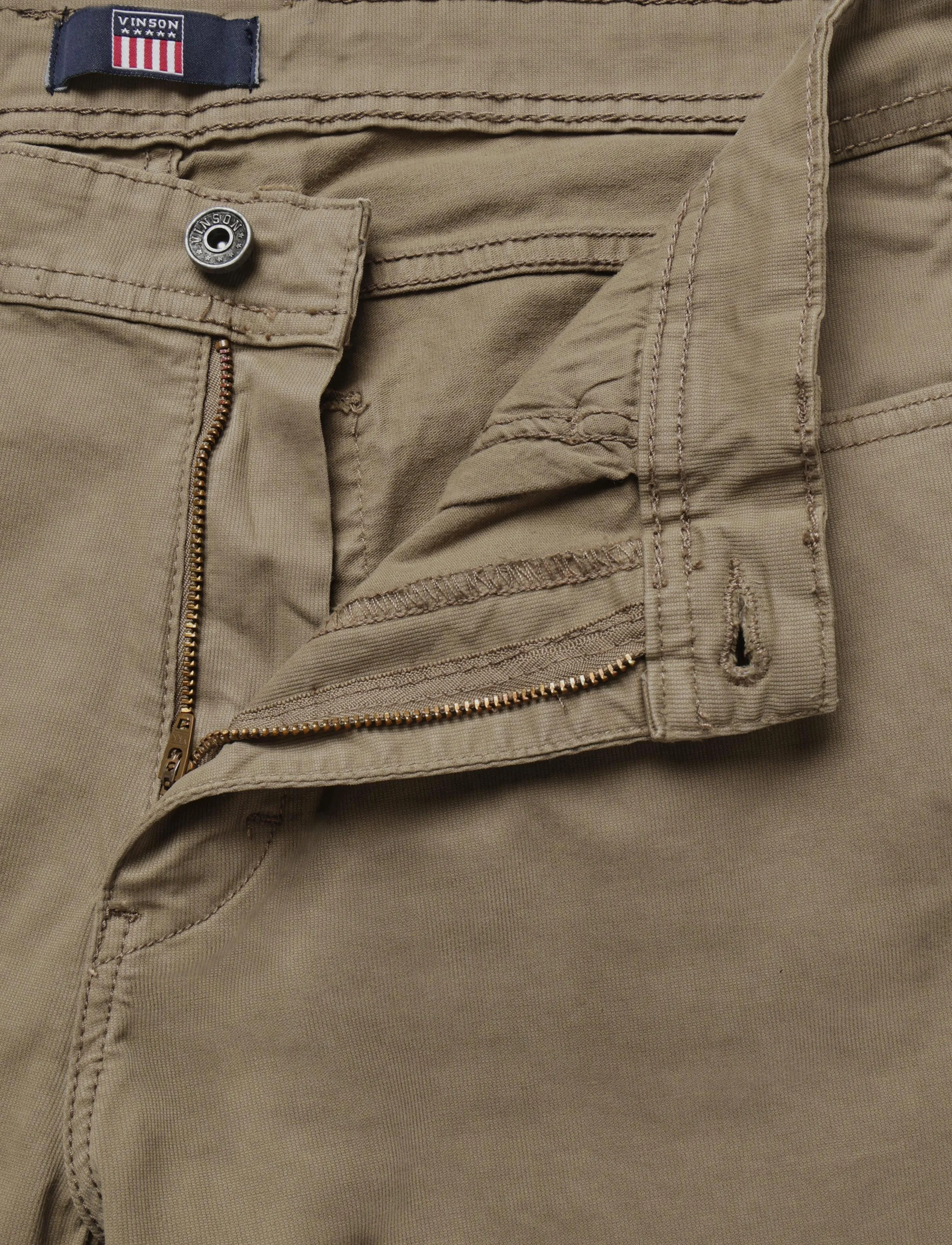 VINSON - VMPenn PANTS DNM - hosen & jeans - walnut l32 - 3