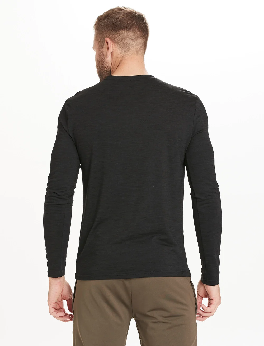 Virtus - Joker M L/S Tee - toppe & t-shirts - black - 4