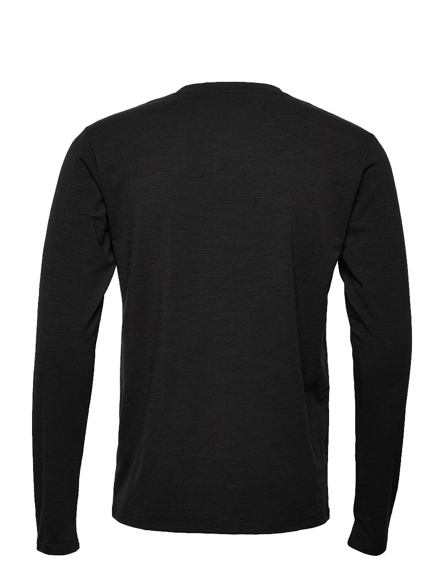 Virtus - Jokers M L/S Tee - långärmade tröjor - black - 2