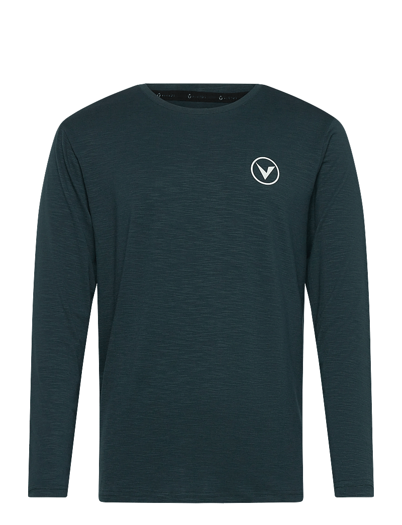 Virtus - Jokers M L/S Tee - pikkade varrukatega alussärgid - dusty forest - 1