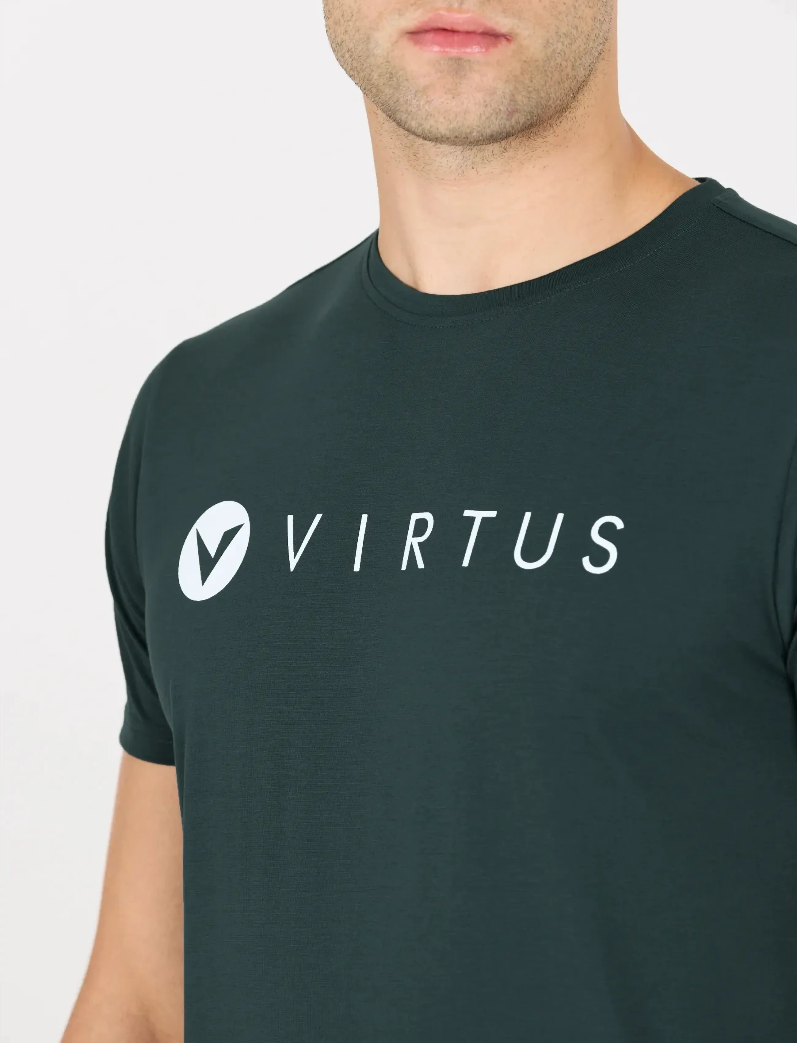 Virtus Edwardo M S/S Logo Tee t-shirts - bas herr – bild 5