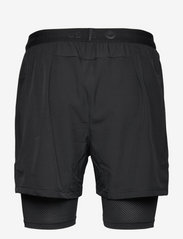 Virtus - Dylan M 2-in-1 Stretch Shorts - sporta šorti - black - 1