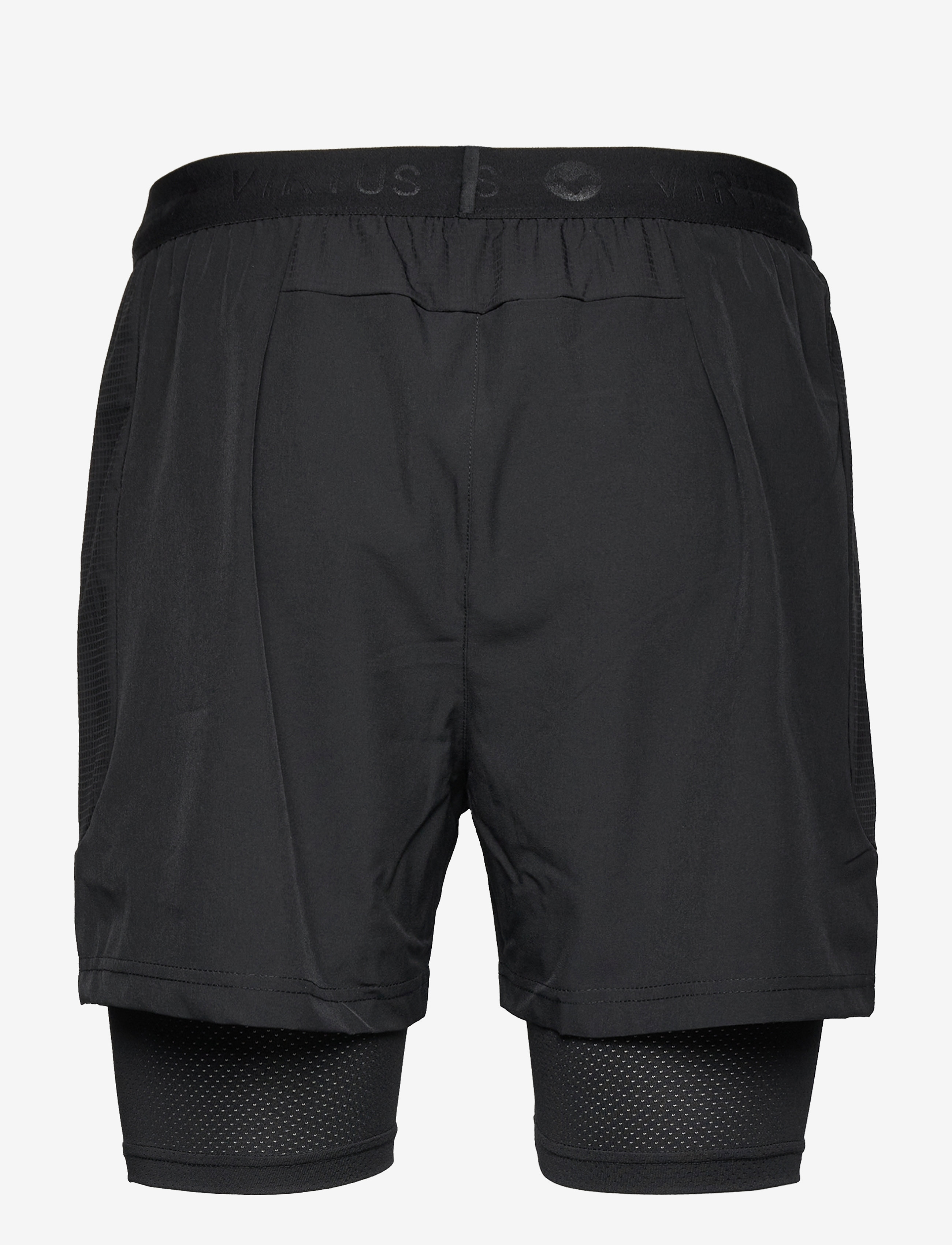 Virtus - Dylan M 2-in-1 Stretch Shorts - treenishortsit - black - 2