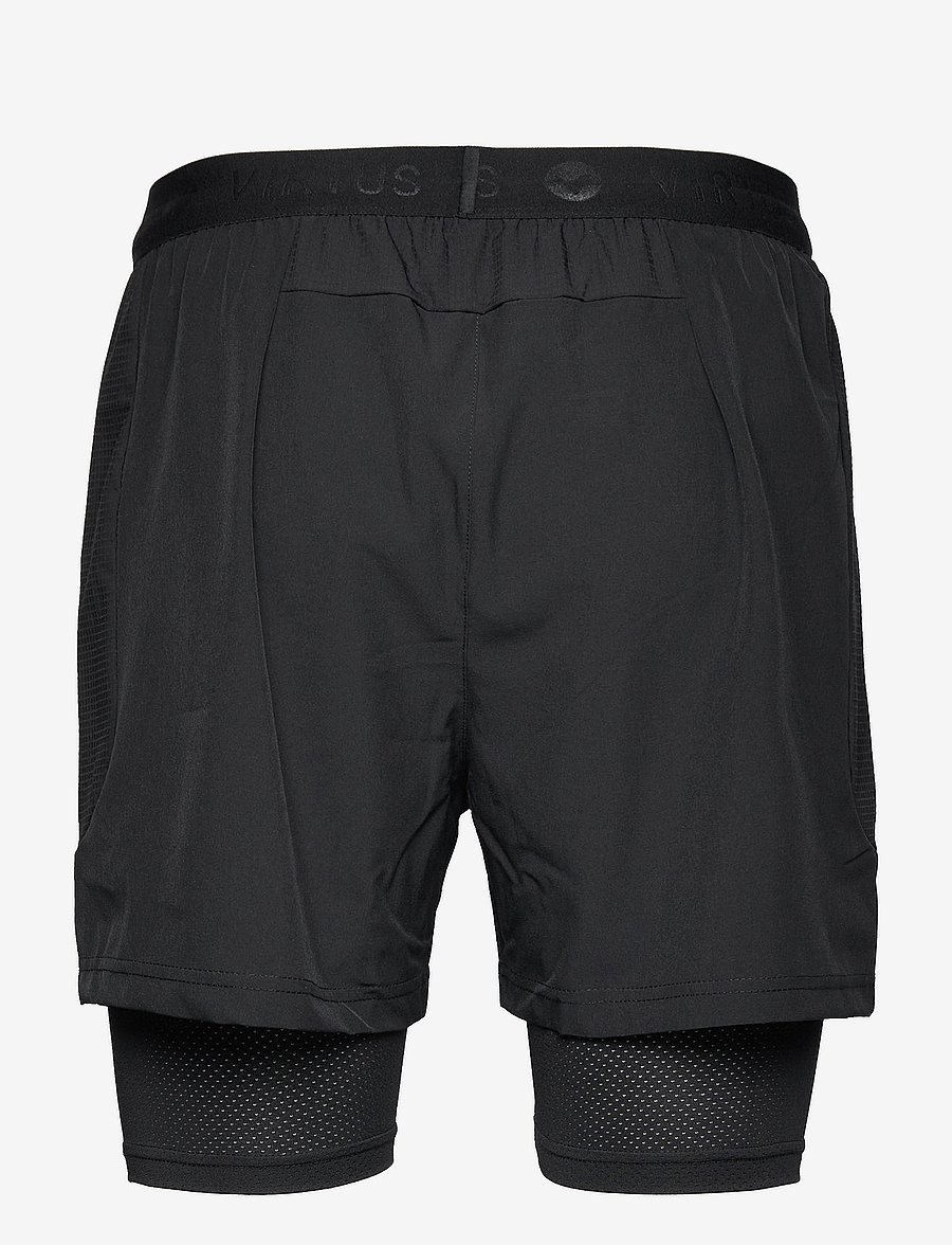 Virtus - Dylan M 2-in-1 Stretch Shorts - treningsshorts - black - 2