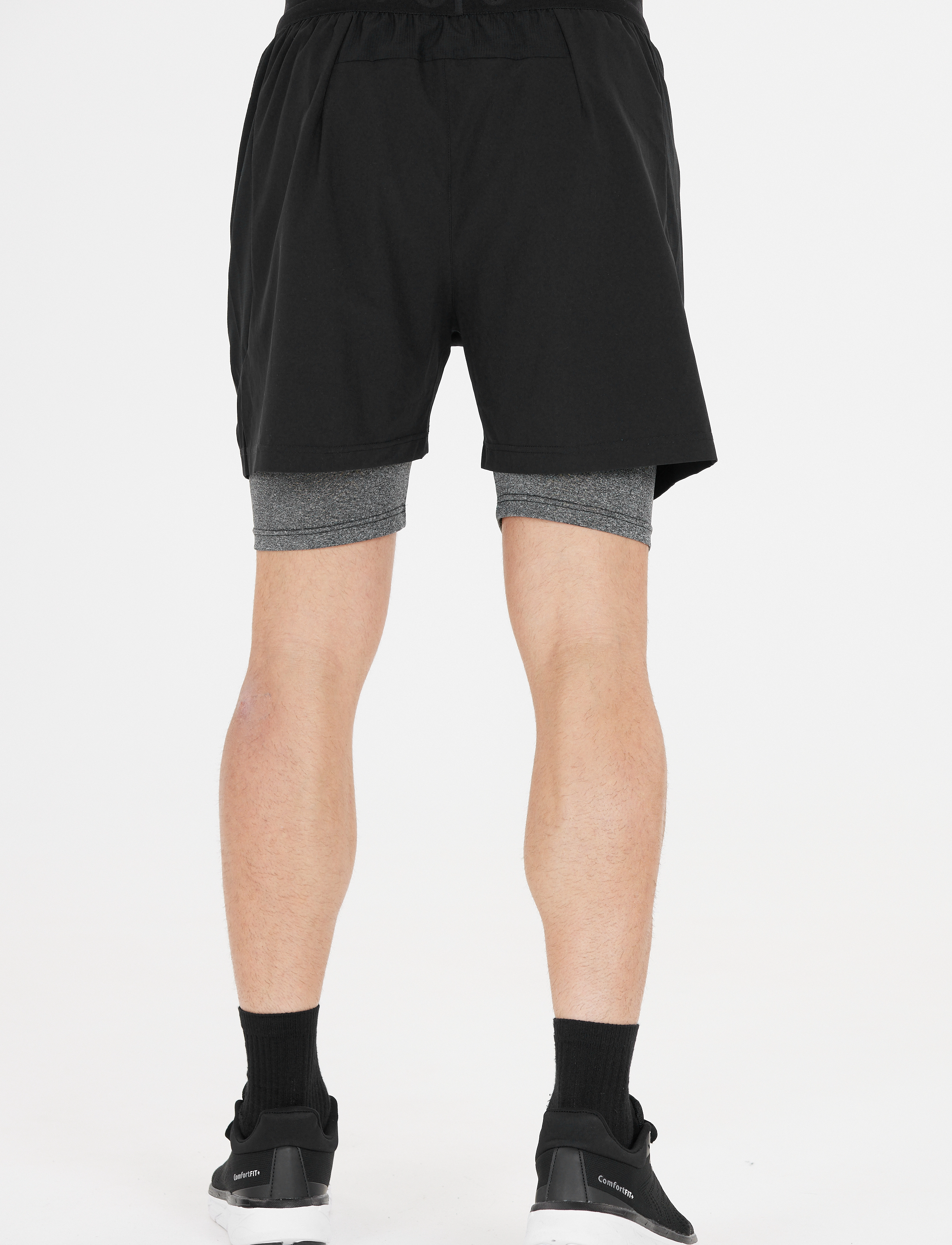 Virtus - Dylan M 2-in-1 Stretch Shorts - treningsshorts - black - 5