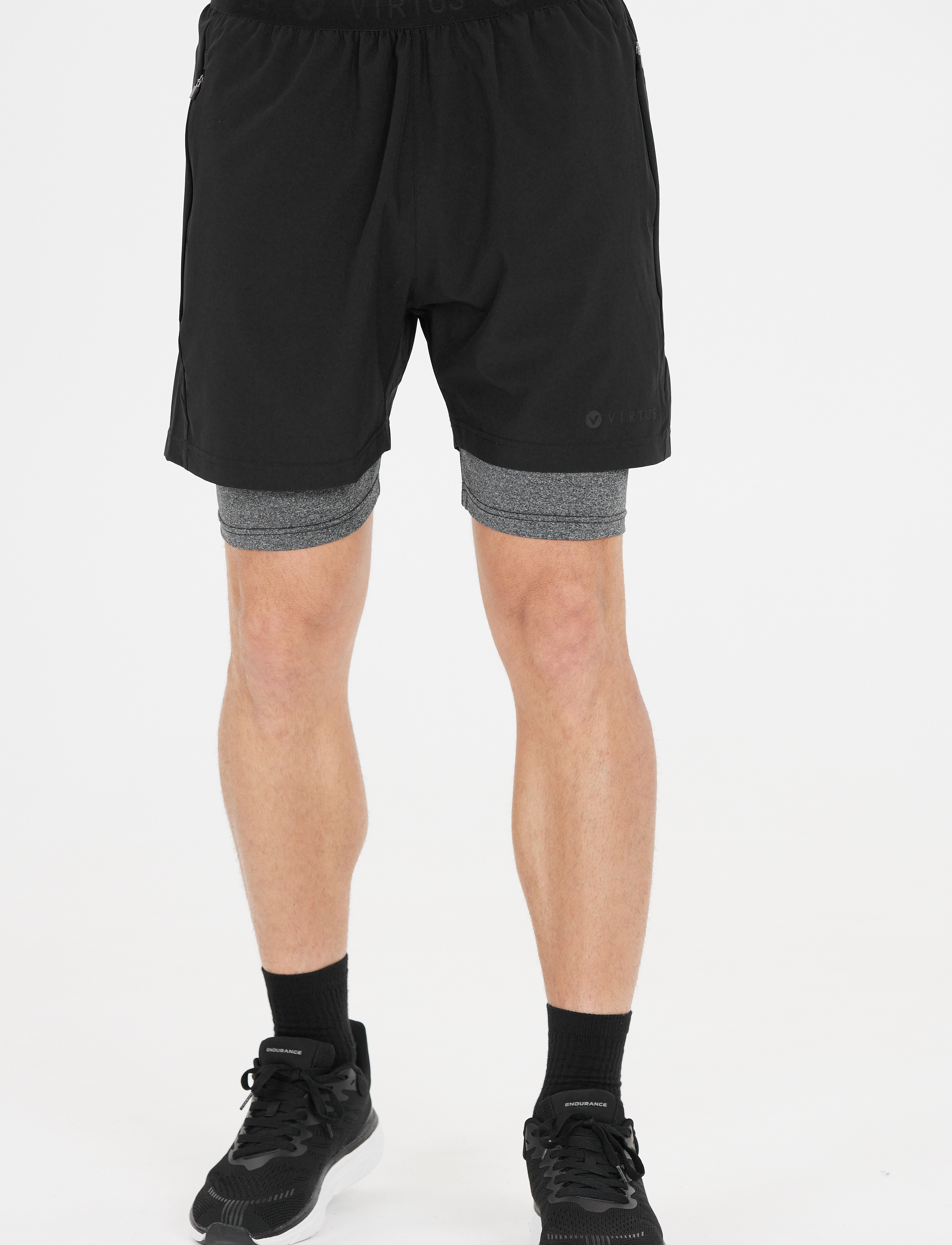 Virtus Dylan M 2-In-1 Stretch Shorts herr – bild 5