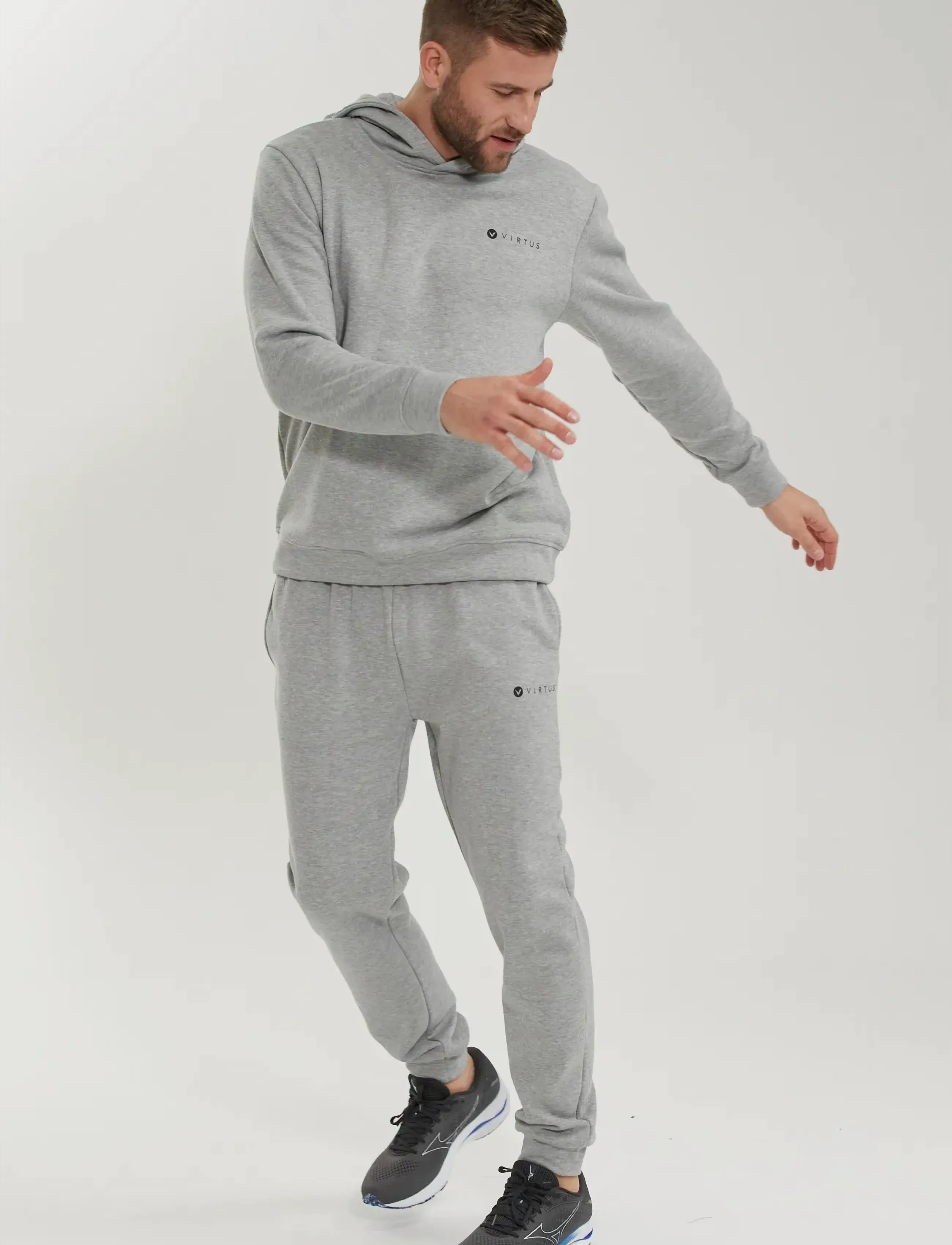 Virtus Kritow M Hoody - Hoodies - LIGHT GREY MELANGE / grey