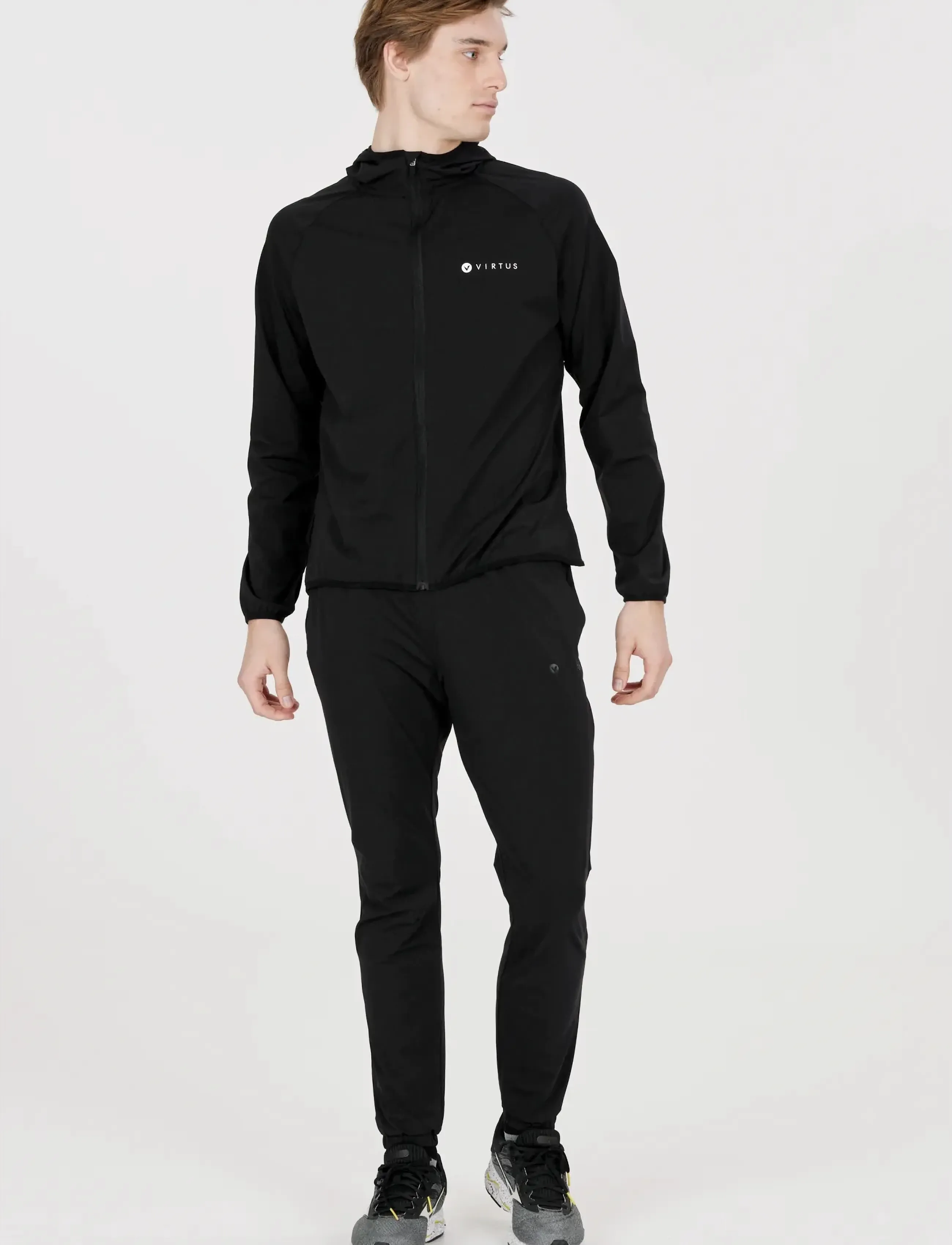 Virtus Smith M Hyperstretch Jacket, S, Black, Sport Jackets > Sport Training Jackets, Herre