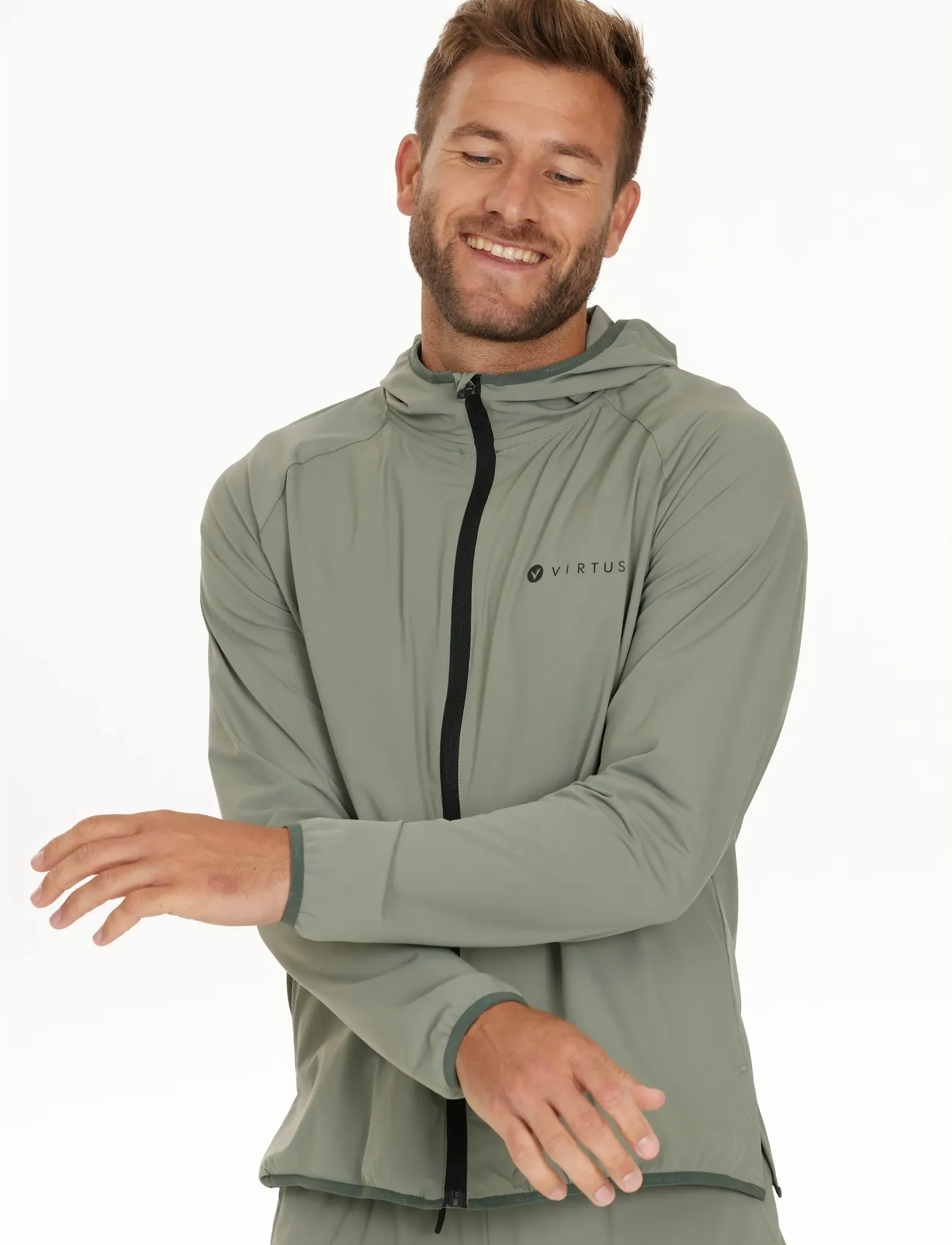 Virtus - Smith M Hyperstretch Jacket - sportsjakker - smoked sage - 3