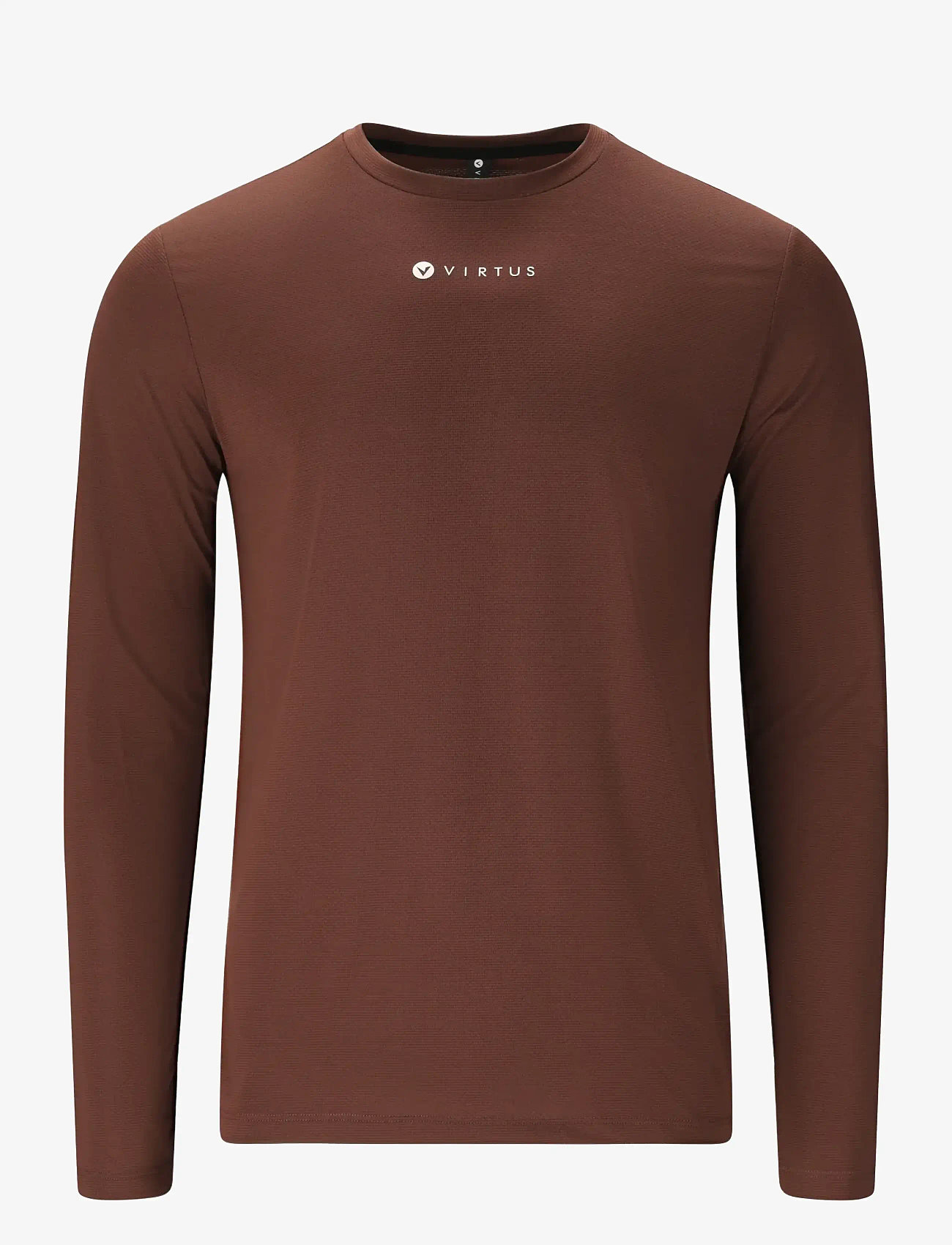 Virtus - Roger M Hyperstretch L/S Tee - pikkade varrukatega alussärgid - puce - 1