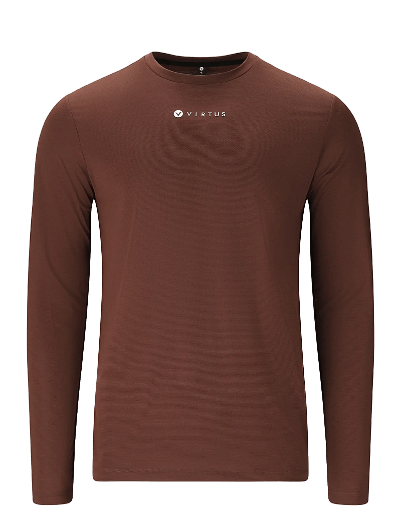 Virtus - Roger M Hyperstretch L/S Tee - langarmshirts - puce - 1