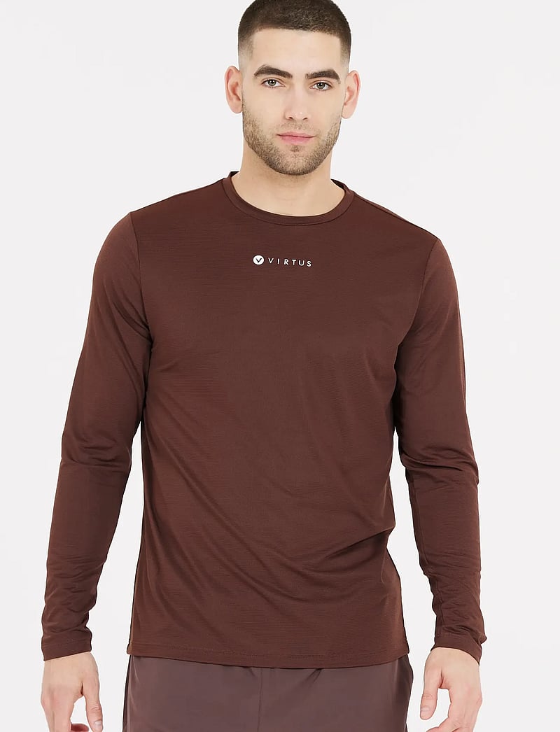 Virtus - Roger M Hyperstretch L/S Tee - langarmshirts - puce - 4
