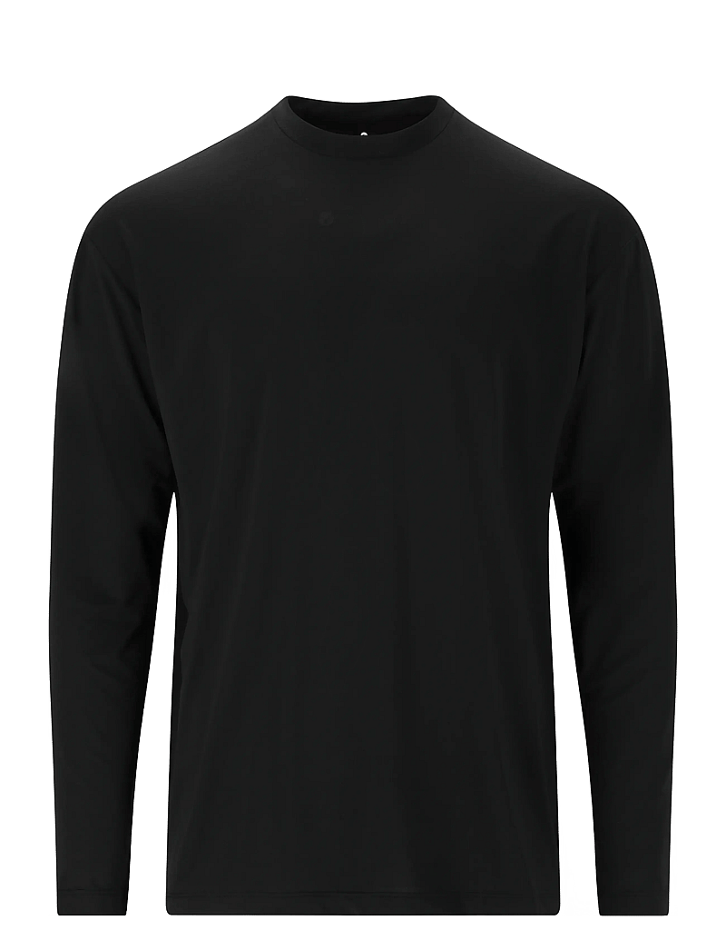 Virtus - Roger V2 M Hyperstretch L/S Tee - t-shirts - black - 1