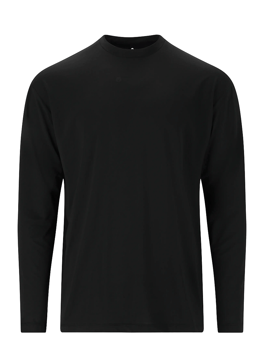 Virtus - Roger V2 M Hyperstretch L/S Tee - t-shirts - black - 1