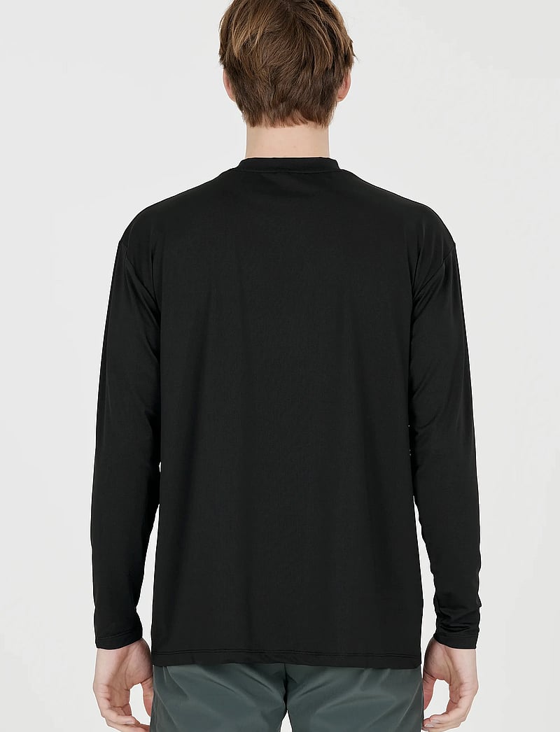 Virtus - Roger V2 M Hyperstretch L/S Tee - t-shirts - black - 4