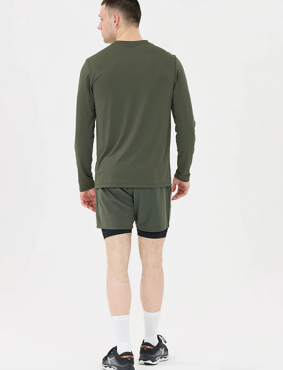 Virtus - Roger V2 M Hyperstretch L/S Tee - t-krekli - kambaba - 5
