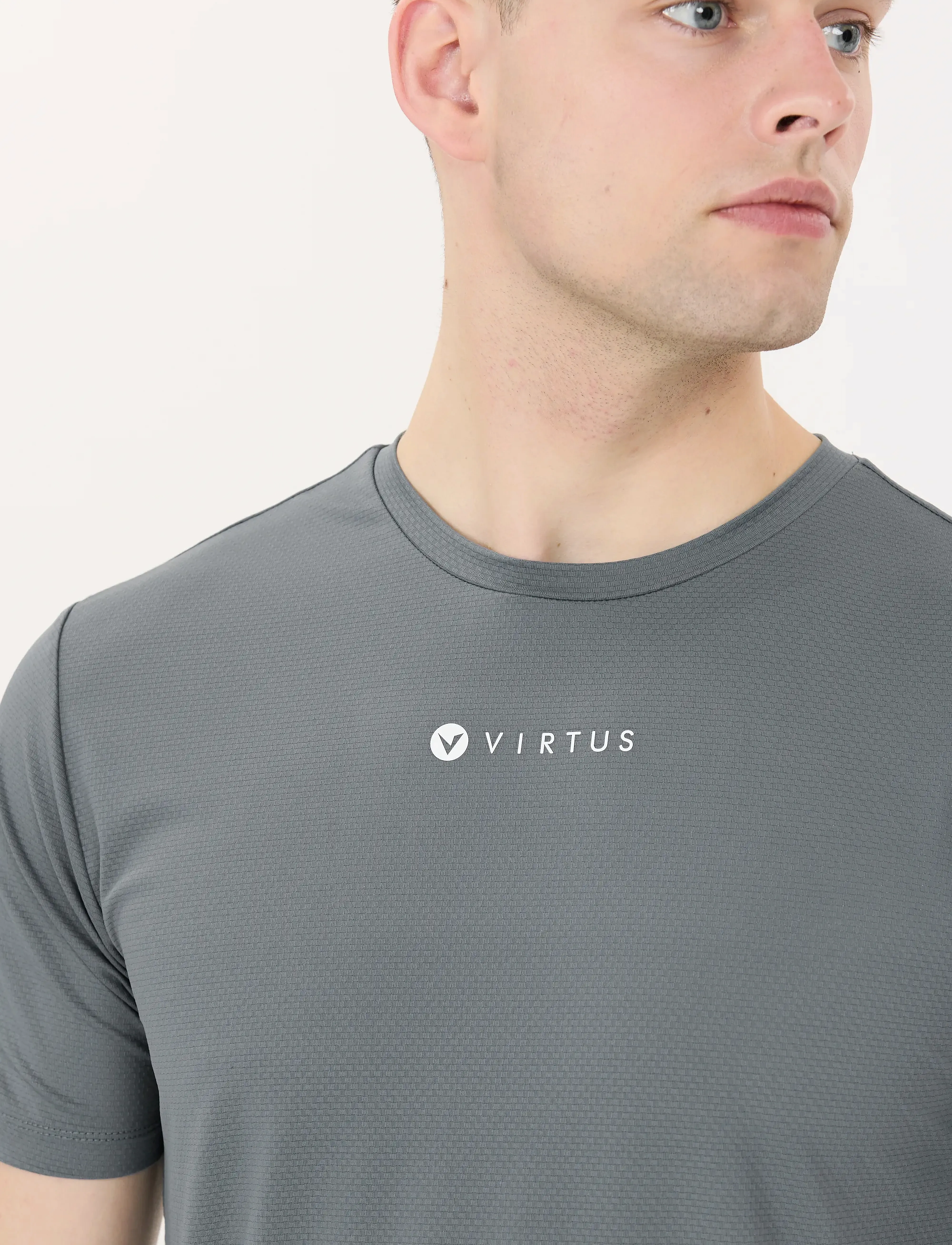 Virtus - Roger V2 M Hyperstretch S/S Tee - lägsta priserna - stormy weather - 3