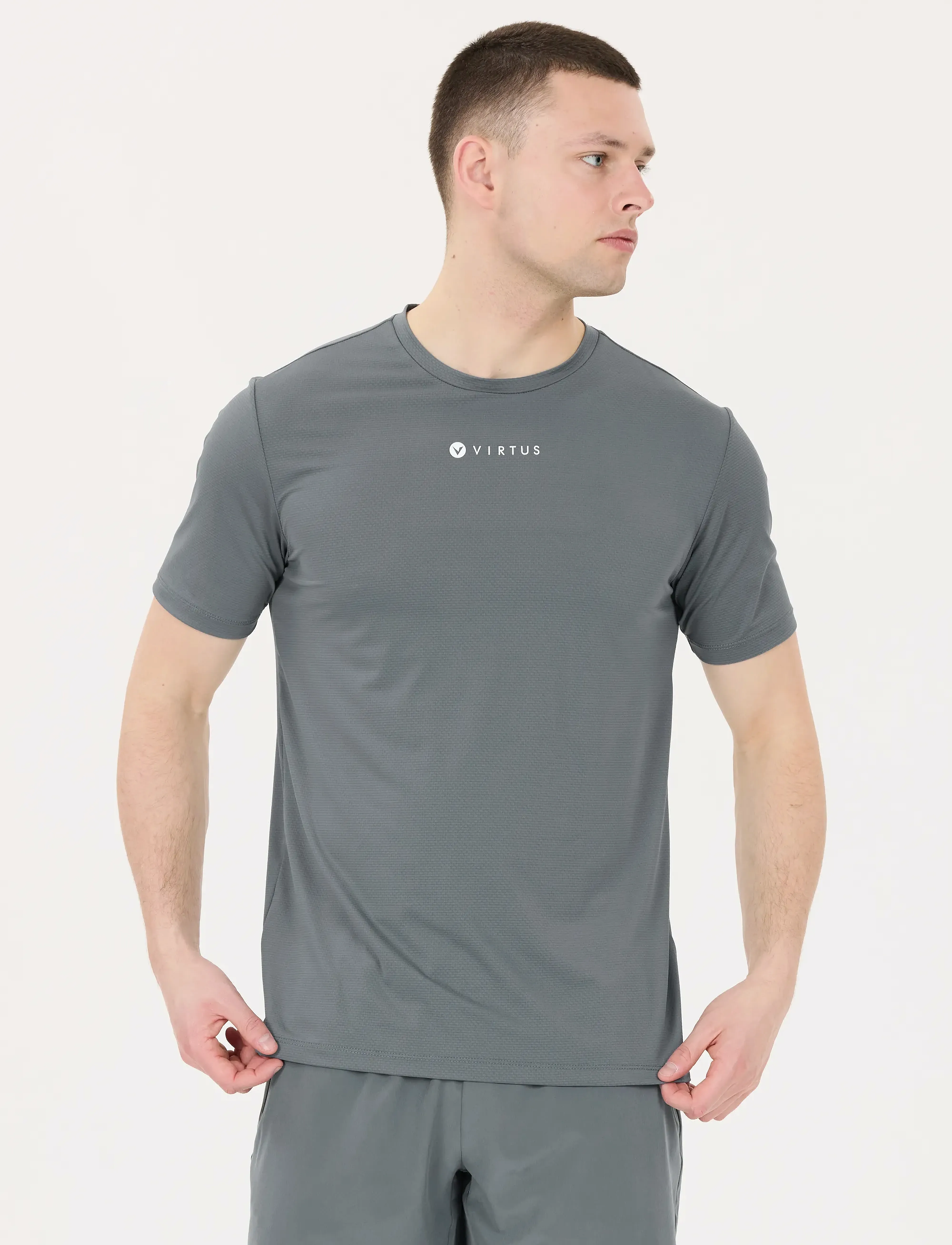 Virtus - Roger V2 M Hyperstretch S/S Tee - lägsta priserna - stormy weather - 4