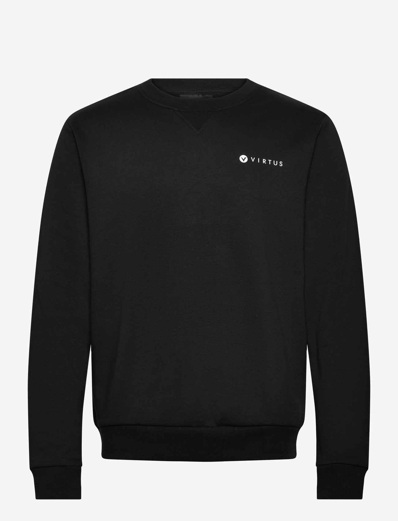 Virtus Marten M Crew Neck - Neuheiten - BLACK / black