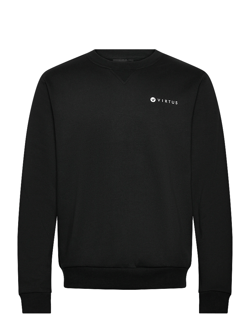 Virtus - Marten M Crew Neck - overdele - black - 1