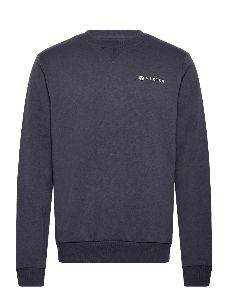 Virtus - Marten M Crew Neck - alussärgid - blue nights - 0