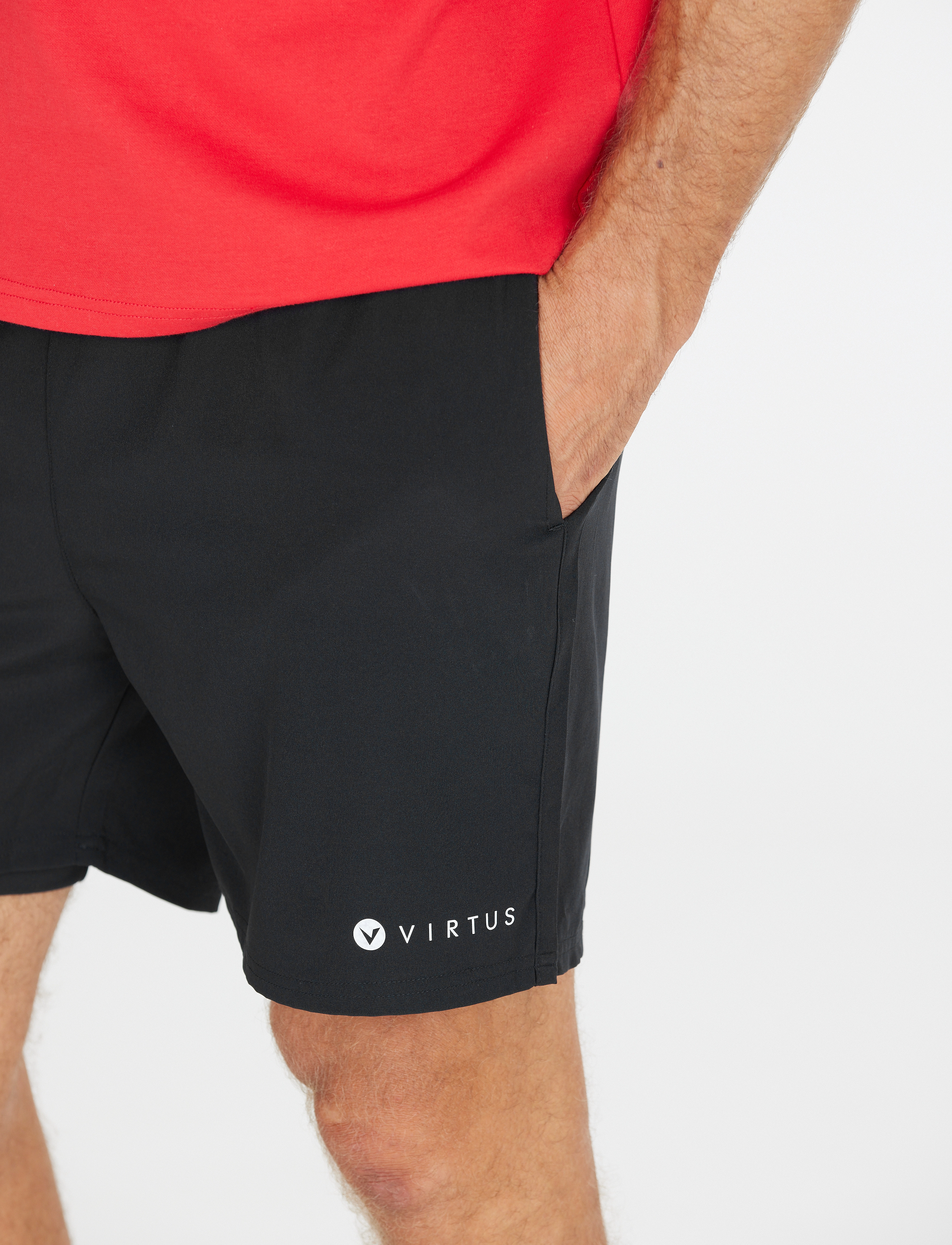 Virtus - Zayne M 2-in-1 Shorts - black - 4